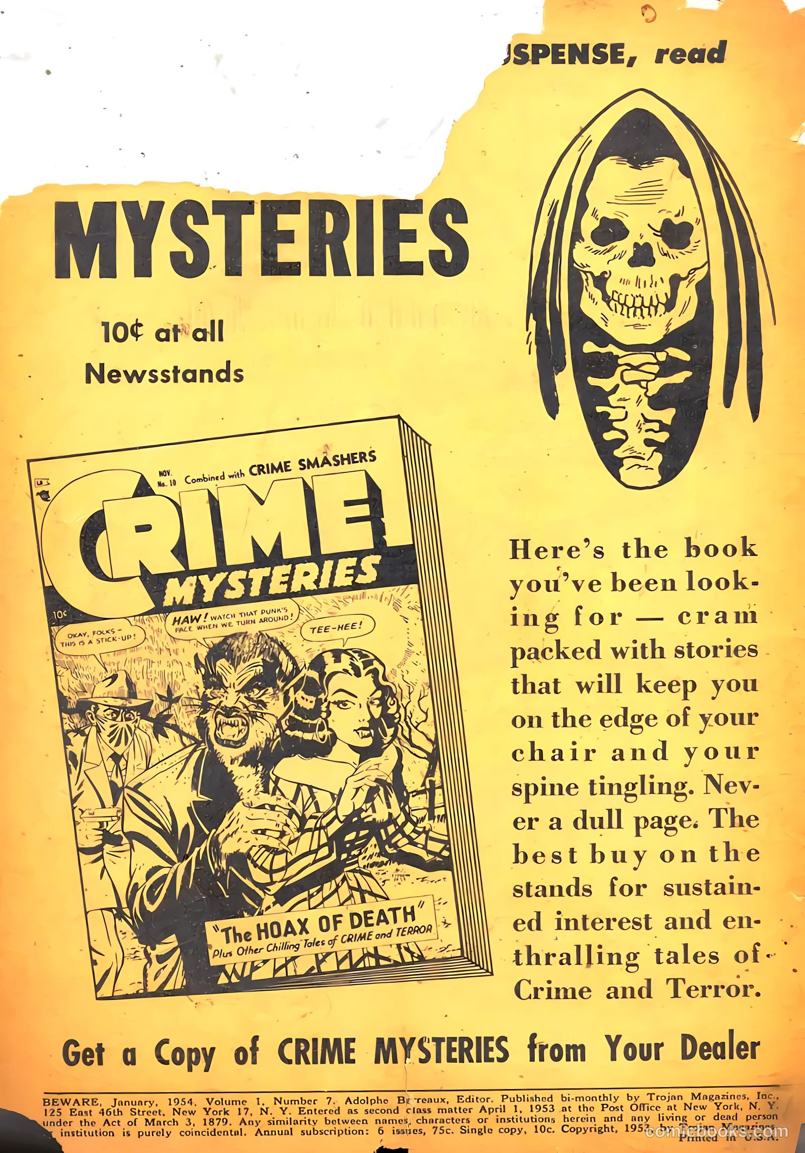 Beware #7 (1954) — page 3