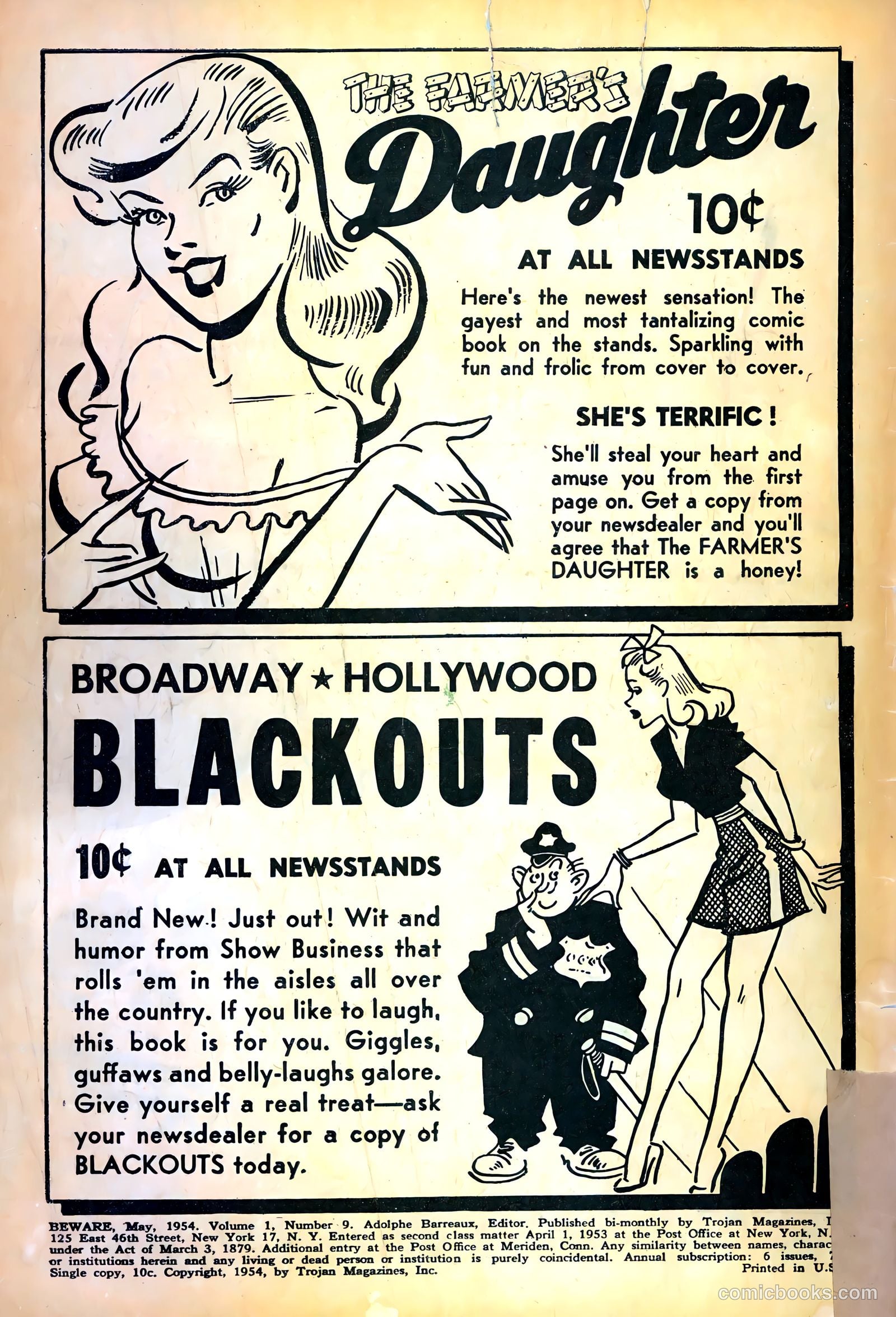 Beware #9 (1954) — page 2