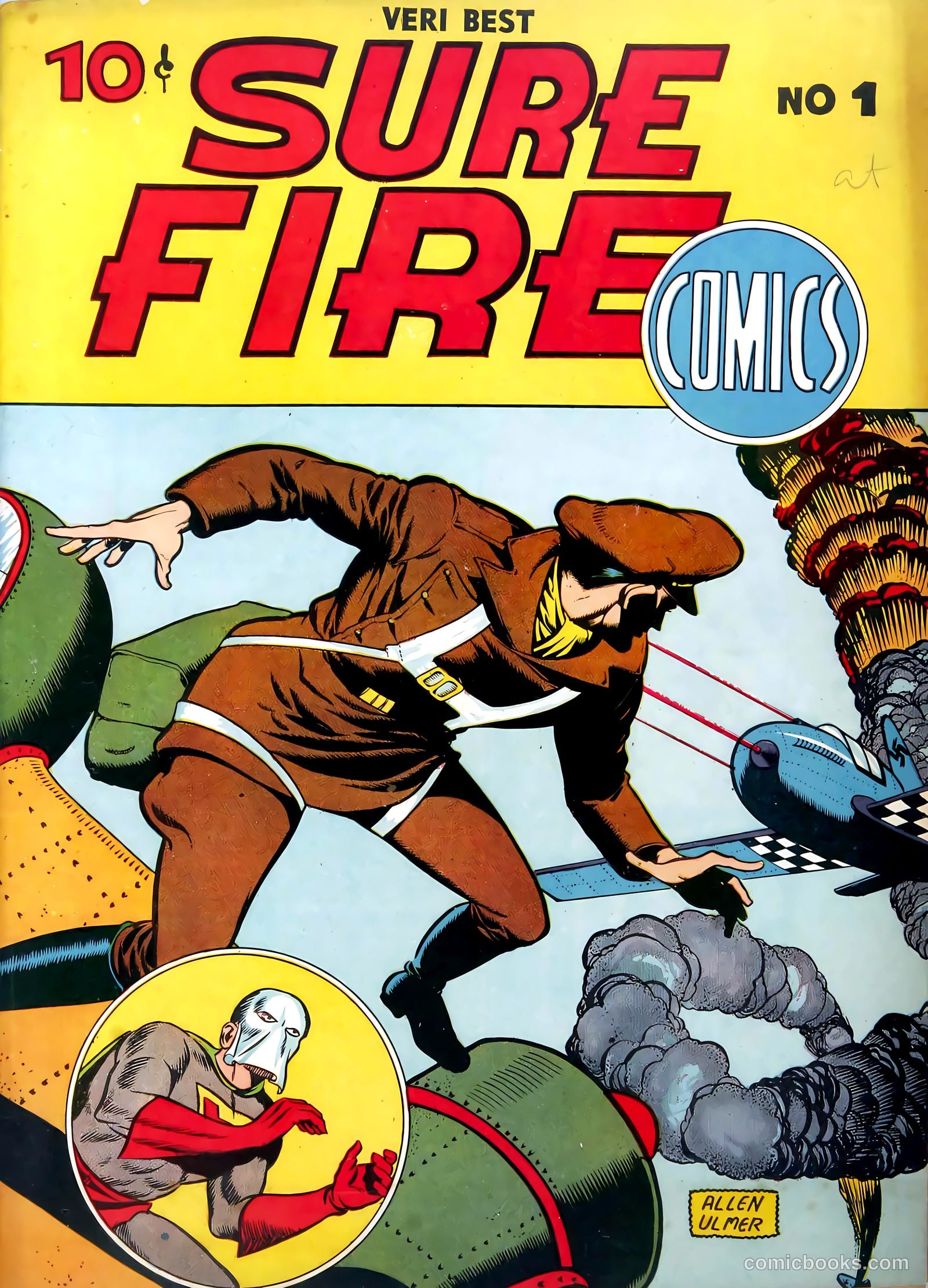 Veri Best Sure Fire Comics #1 (1943, Holyoke) — page 1 of 66