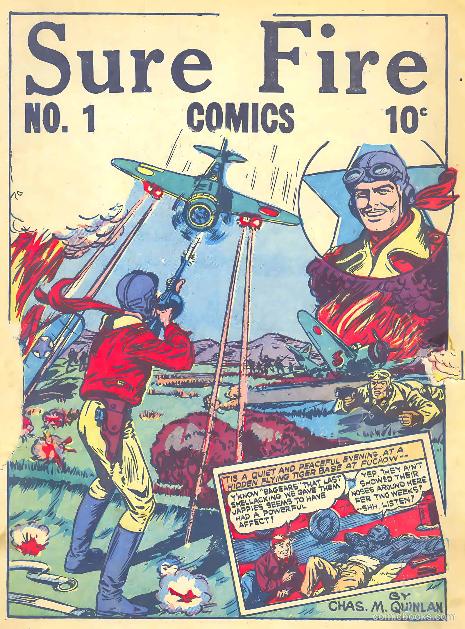 Veri Best Sure Fire Comics #1 (1943, Holyoke) — page 2 of 66