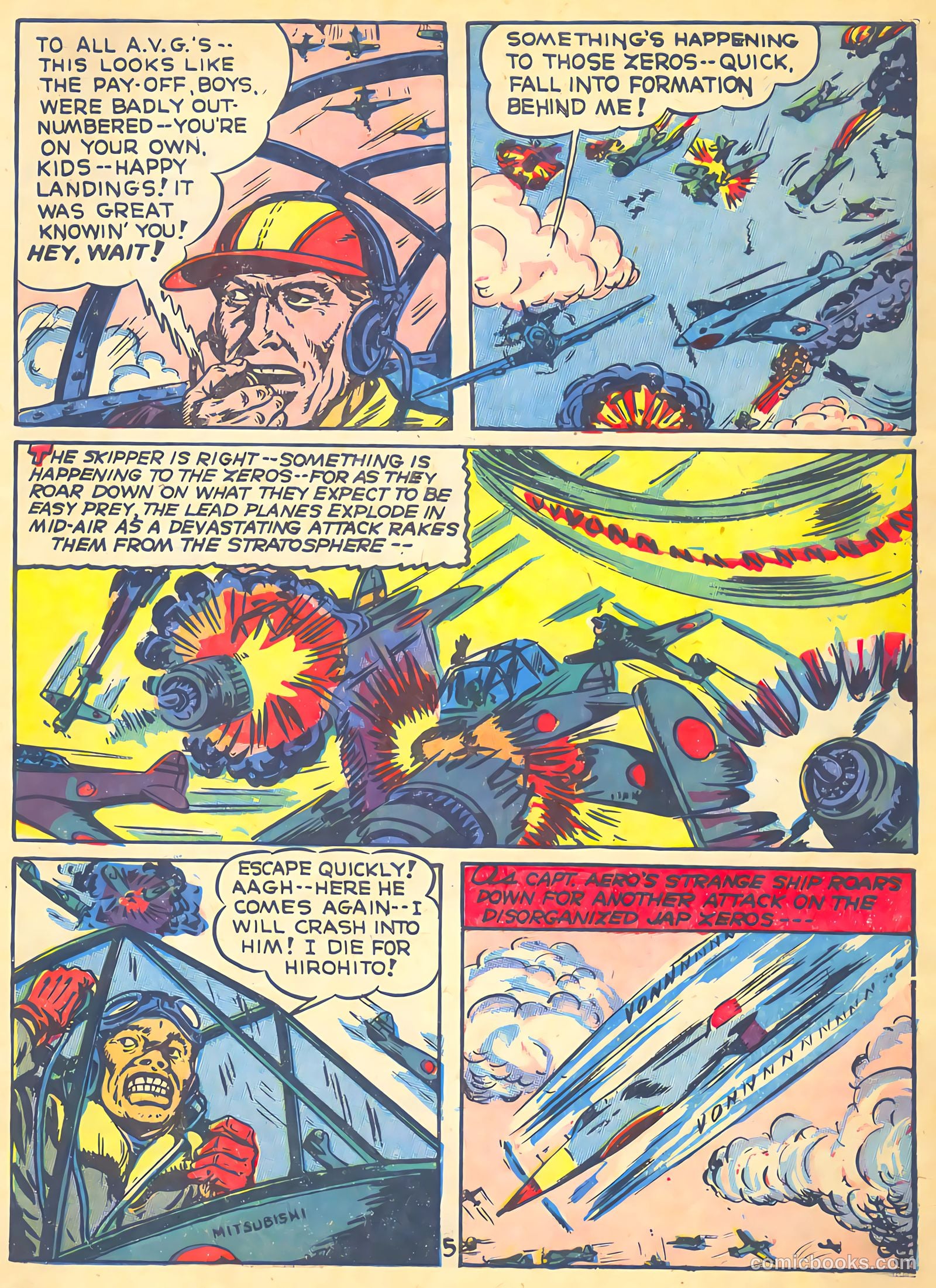 Veri Best Sure Fire Comics #1 (1943, Holyoke) — page 6 of 66