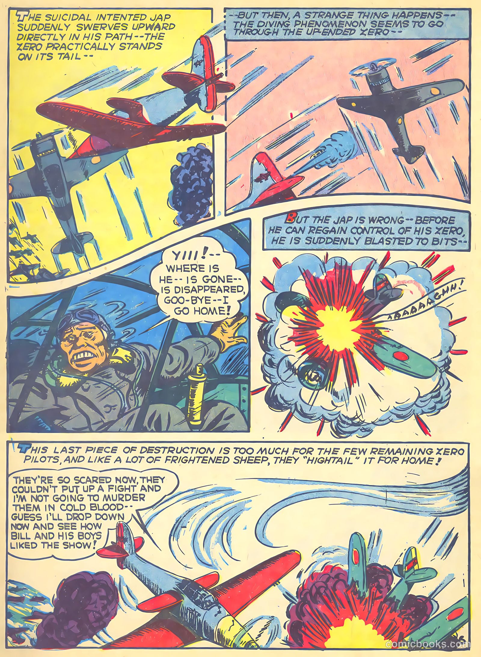 Veri Best Sure Fire Comics #1 (1943, Holyoke) — page 7 of 66