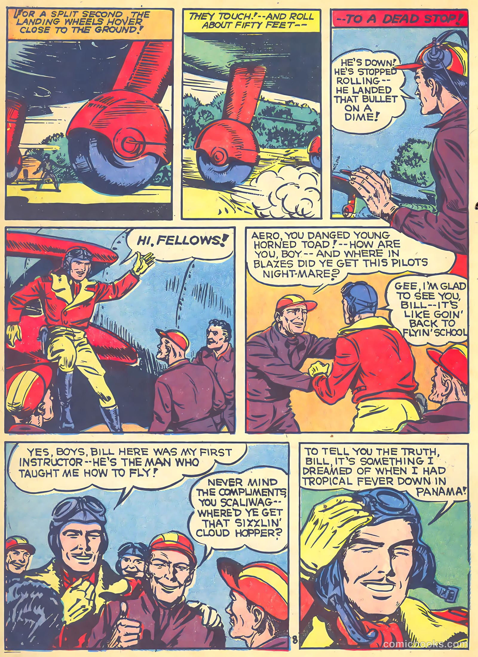 Veri Best Sure Fire Comics #1 (1943, Holyoke) — page 9 of 66