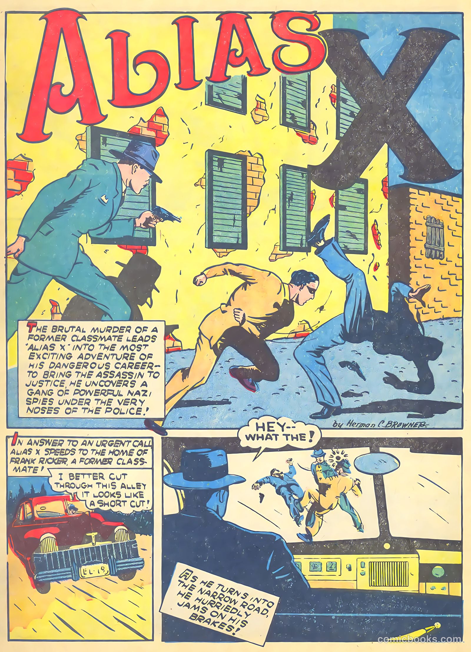 Veri Best Sure Fire Comics #1 (1943, Holyoke) — page 15 of 66