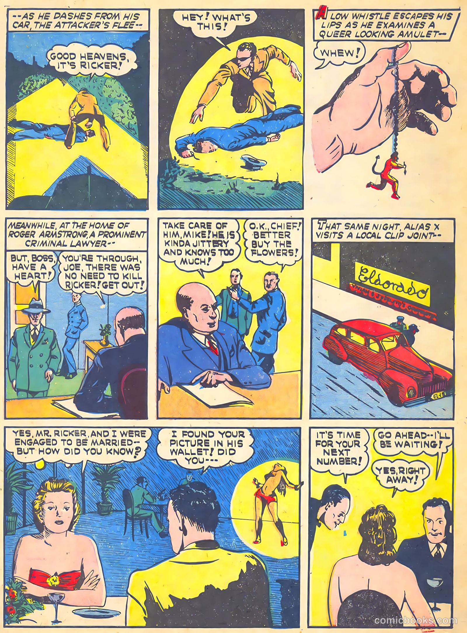 Veri Best Sure Fire Comics #1 (1943, Holyoke) — page 16 of 66