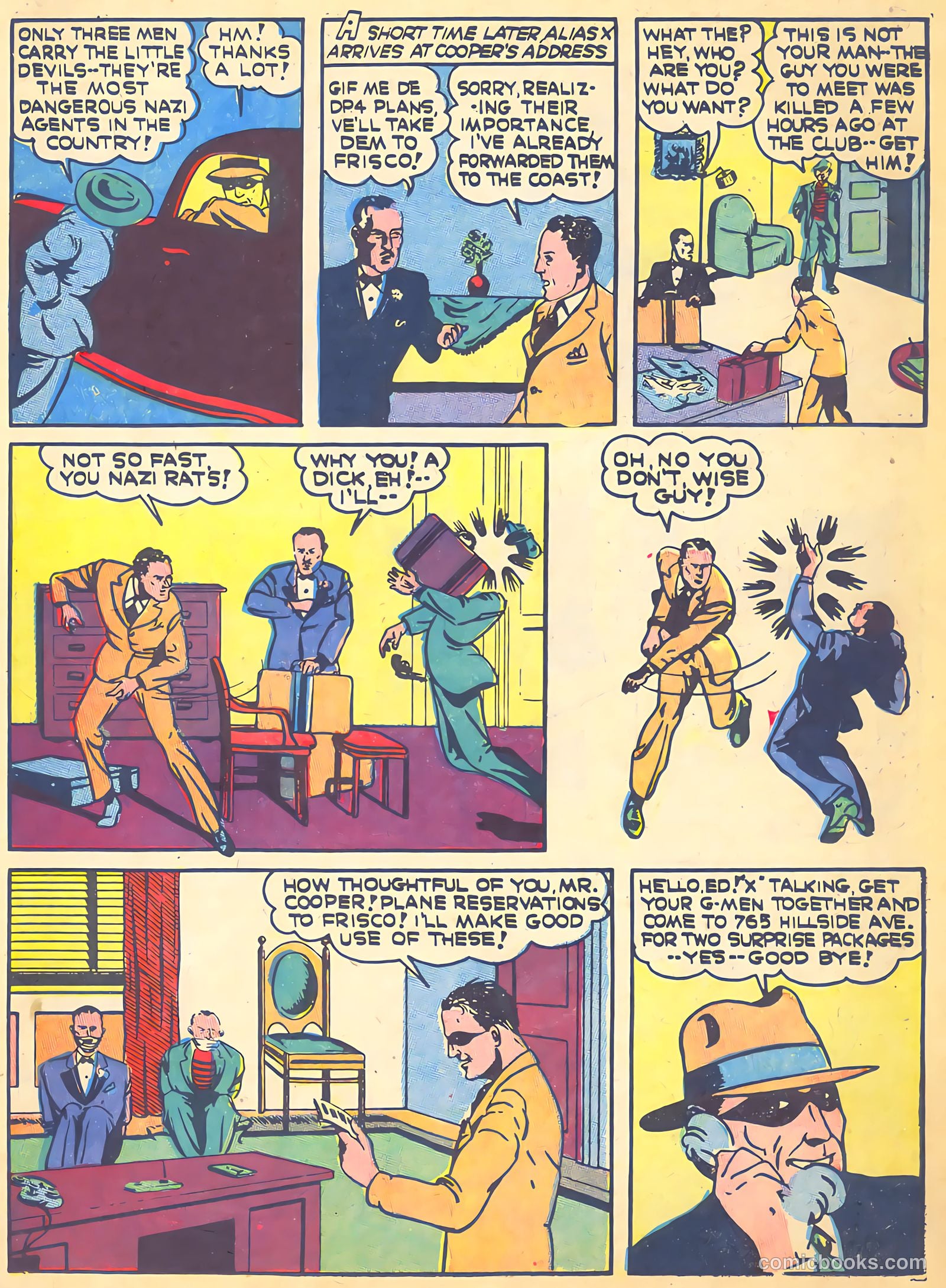 Veri Best Sure Fire Comics #1 (1943, Holyoke) — page 18 of 66