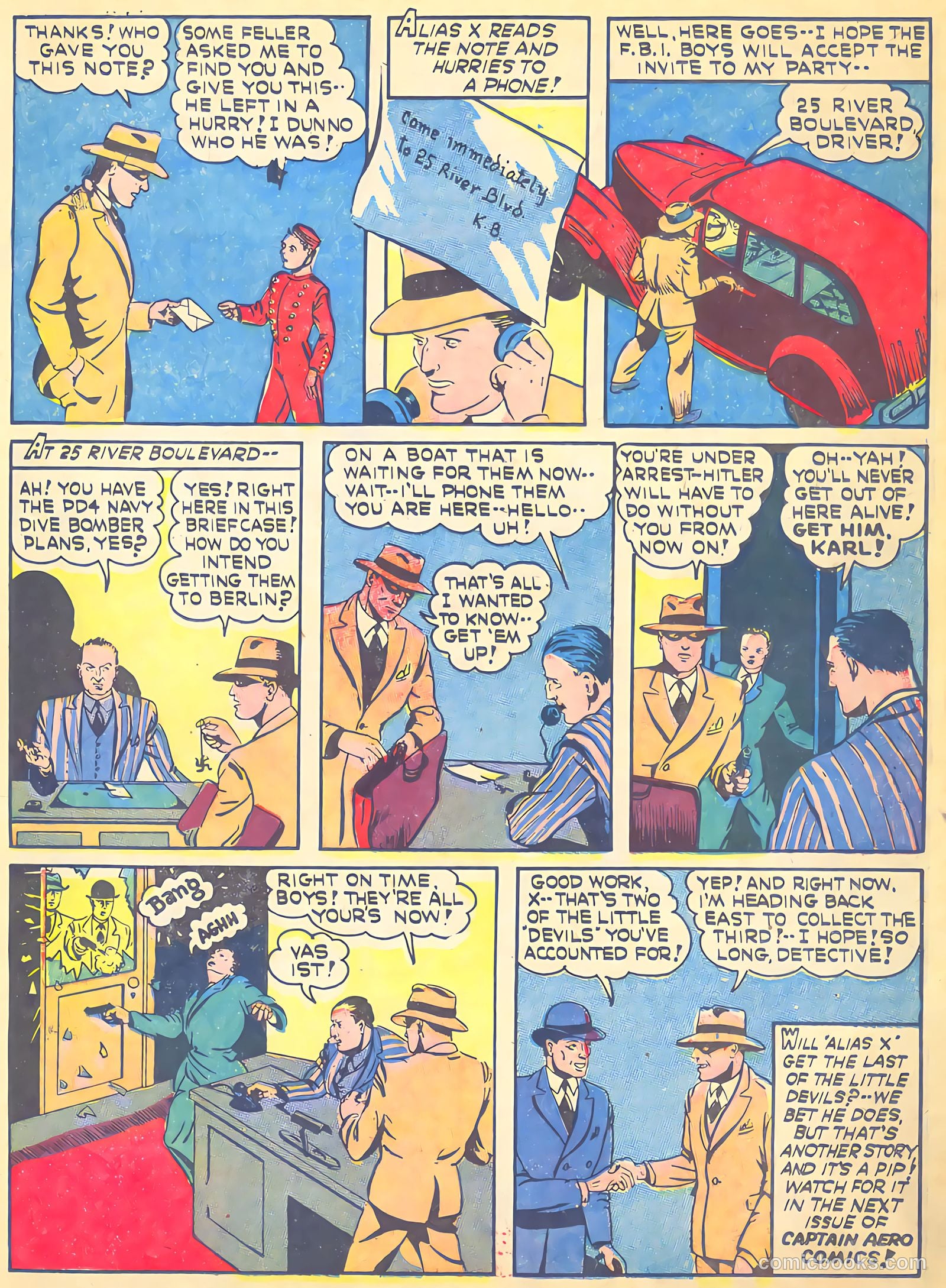 Veri Best Sure Fire Comics #1 (1943, Holyoke) — page 20 of 66