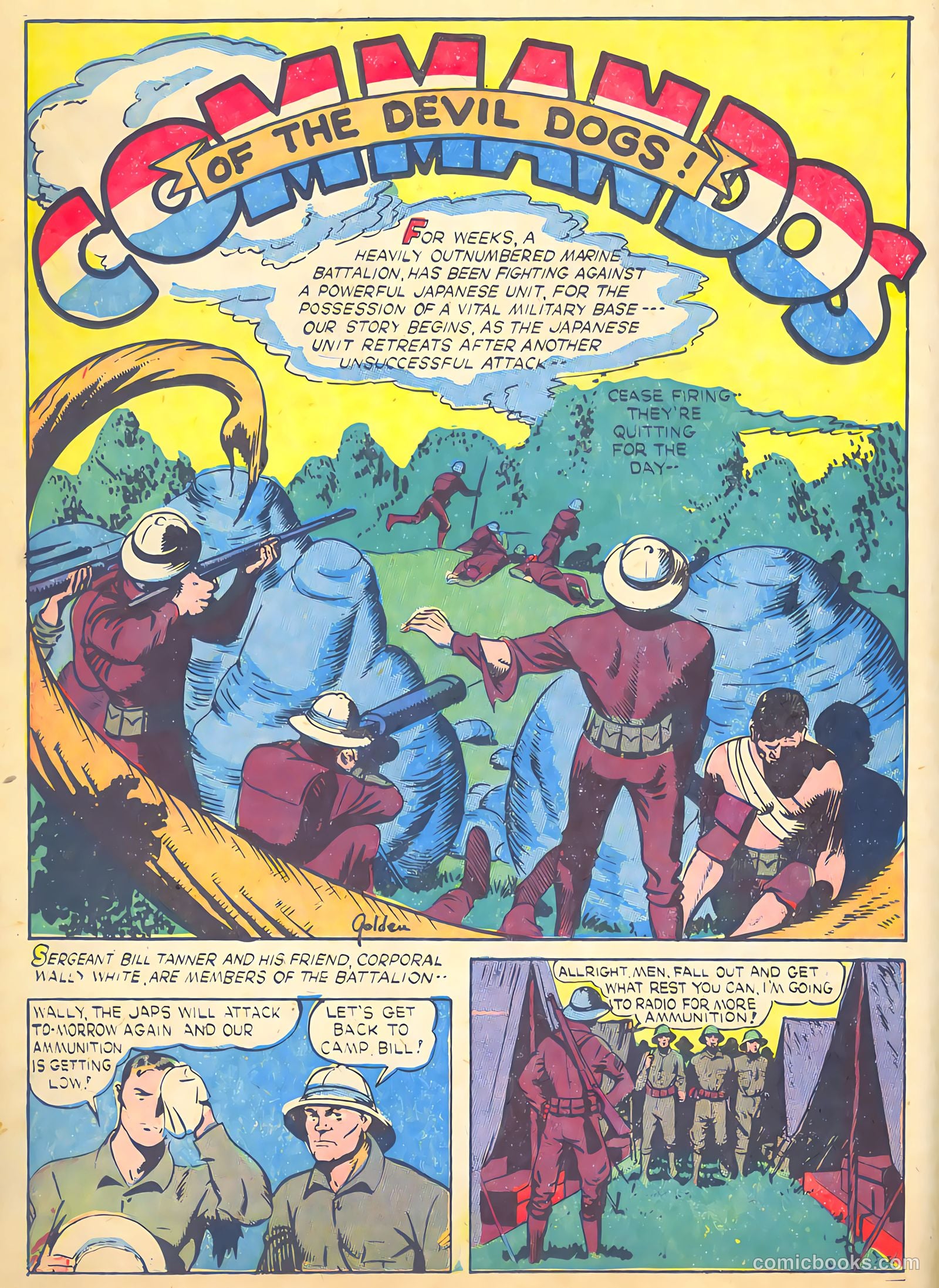 Veri Best Sure Fire Comics #1 (1943, Holyoke) — page 21 of 66