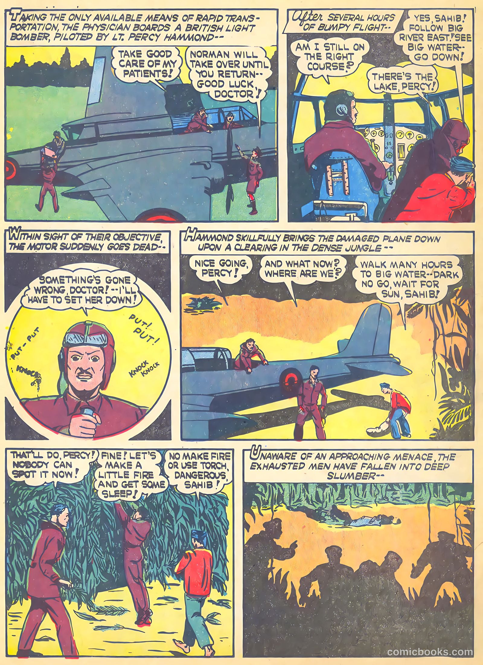 Veri Best Sure Fire Comics #1 (1943, Holyoke) — page 28 of 66