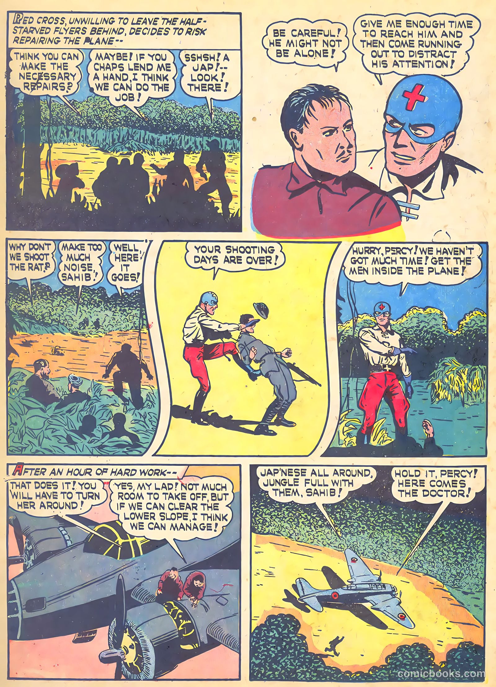 Veri Best Sure Fire Comics #1 (1943, Holyoke) — page 31 of 66
