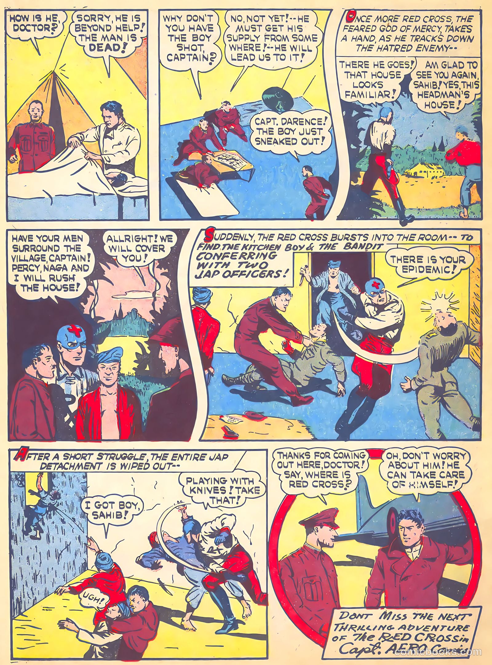 Veri Best Sure Fire Comics #1 (1943, Holyoke) — page 34 of 66