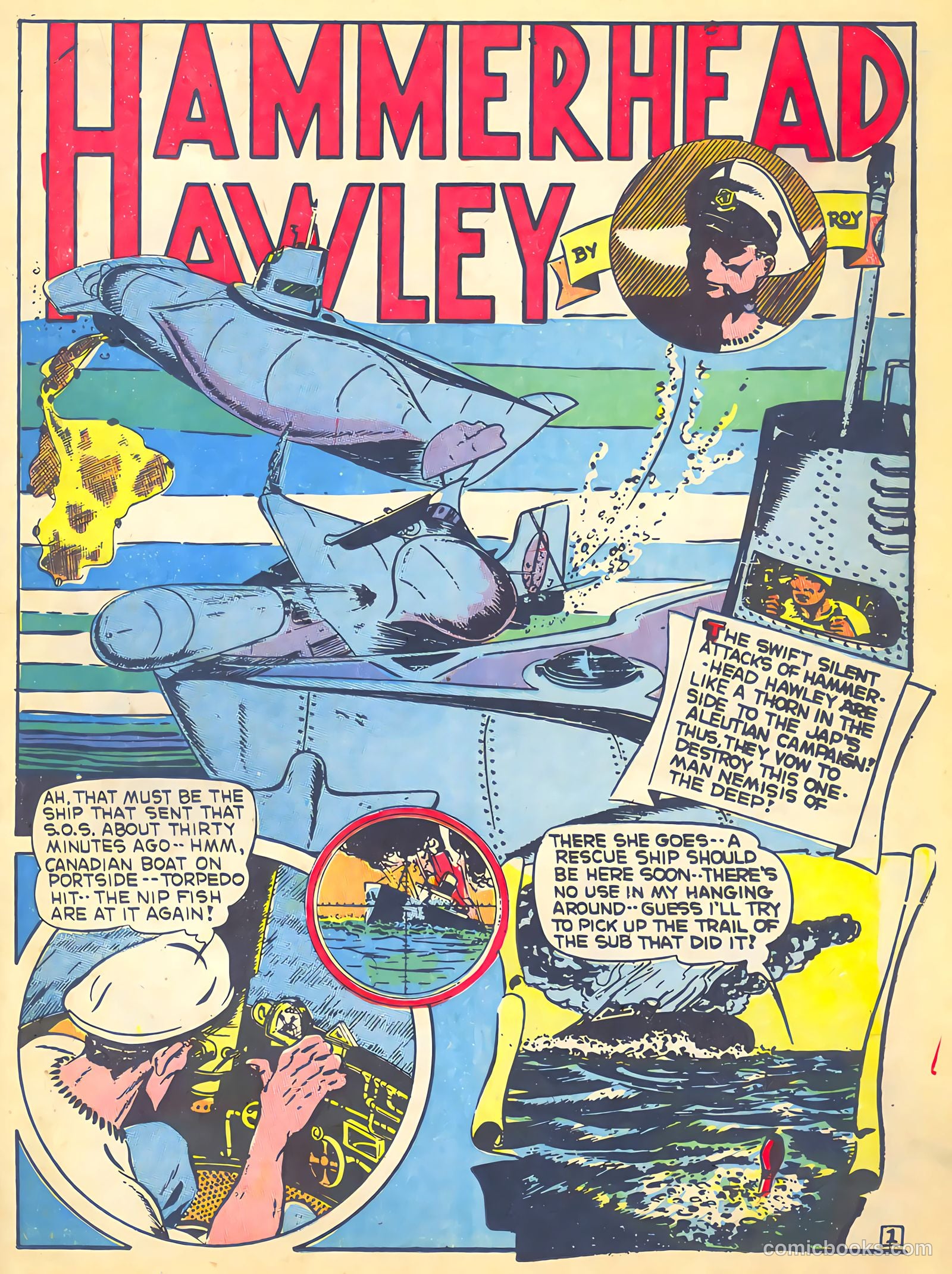 Veri Best Sure Fire Comics #1 (1943, Holyoke) — page 36 of 66