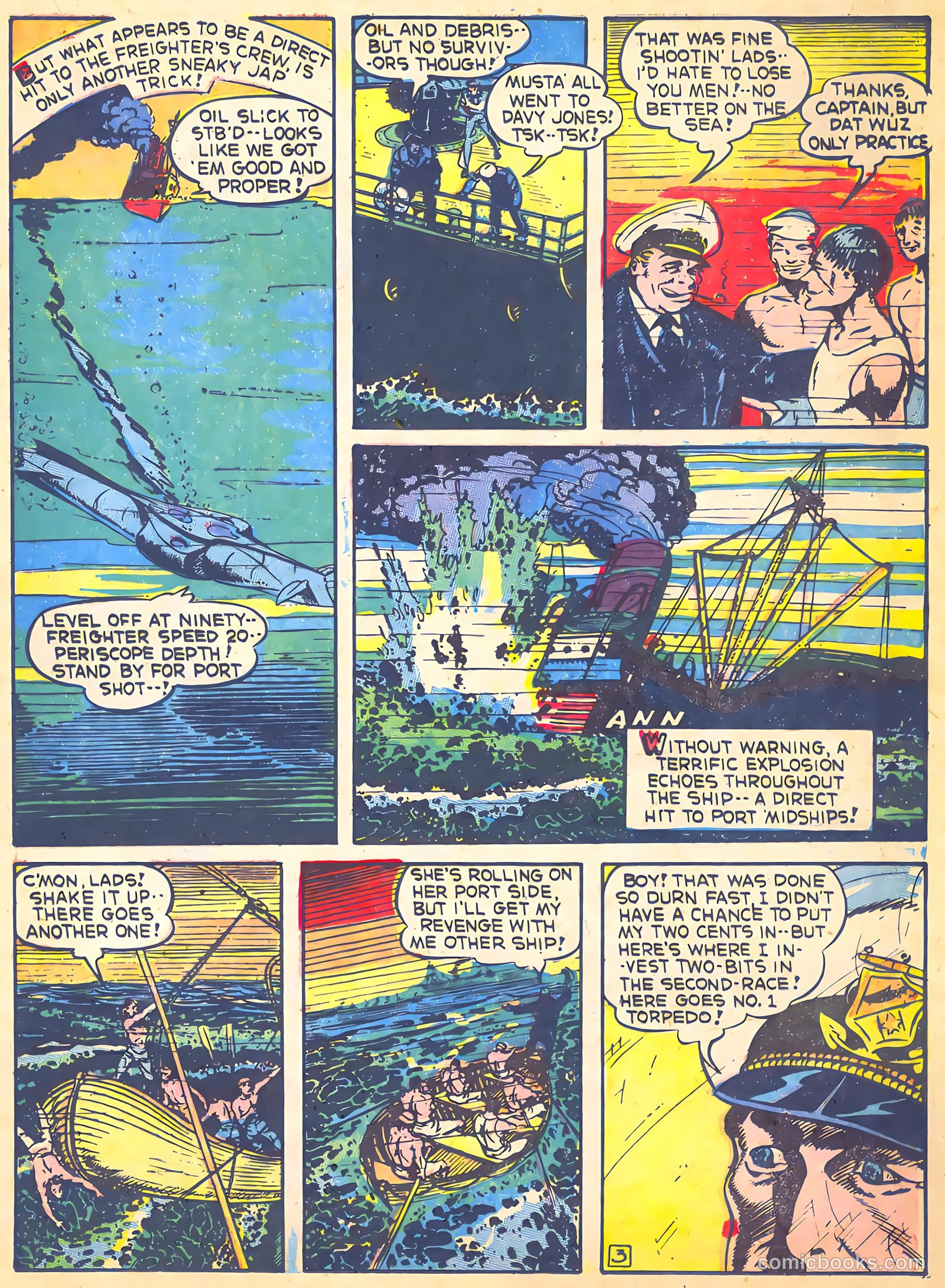 Veri Best Sure Fire Comics #1 (1943, Holyoke) — page 38 of 66