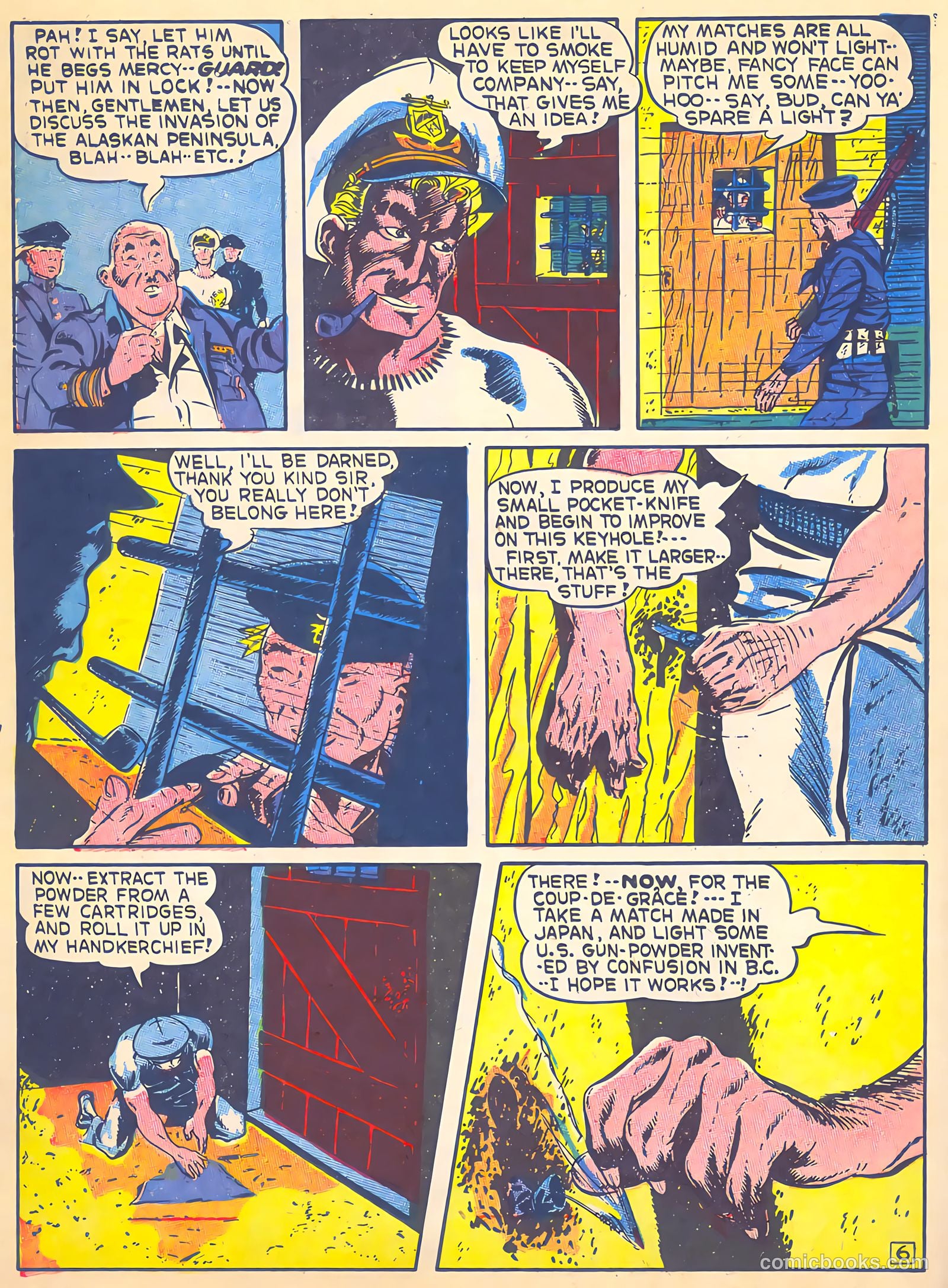 Veri Best Sure Fire Comics #1 (1943, Holyoke) — page 41 of 66