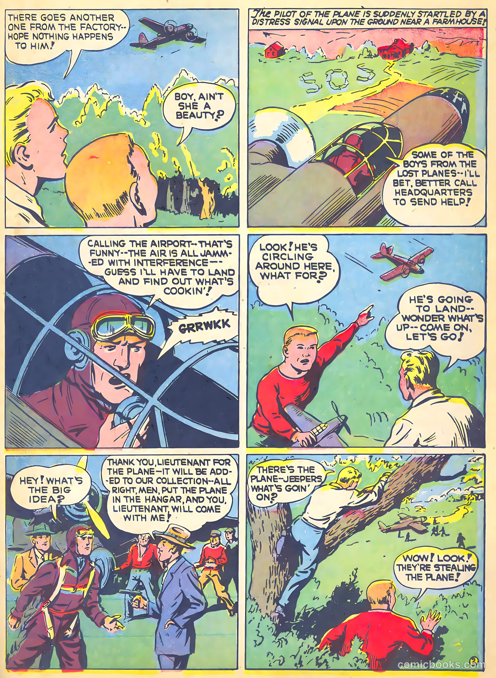 Veri Best Sure Fire Comics #1 (1943, Holyoke) — page 44 of 66