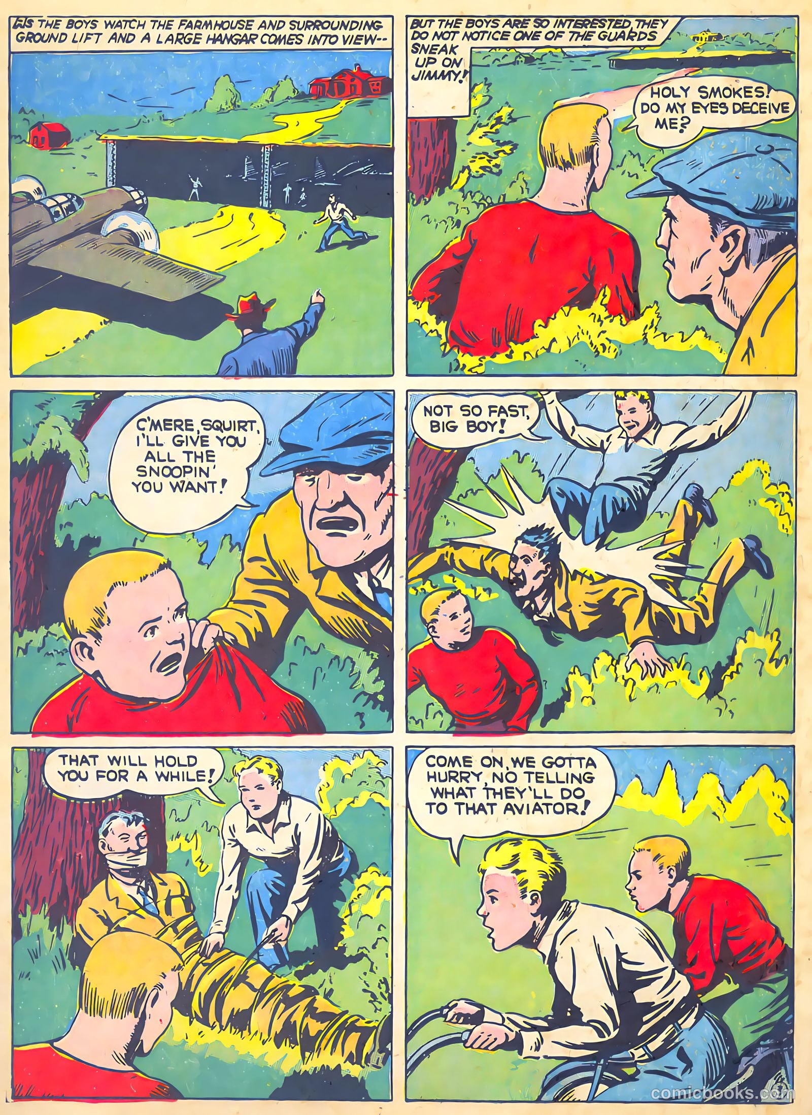 Veri Best Sure Fire Comics #1 (1943, Holyoke) — page 45 of 66