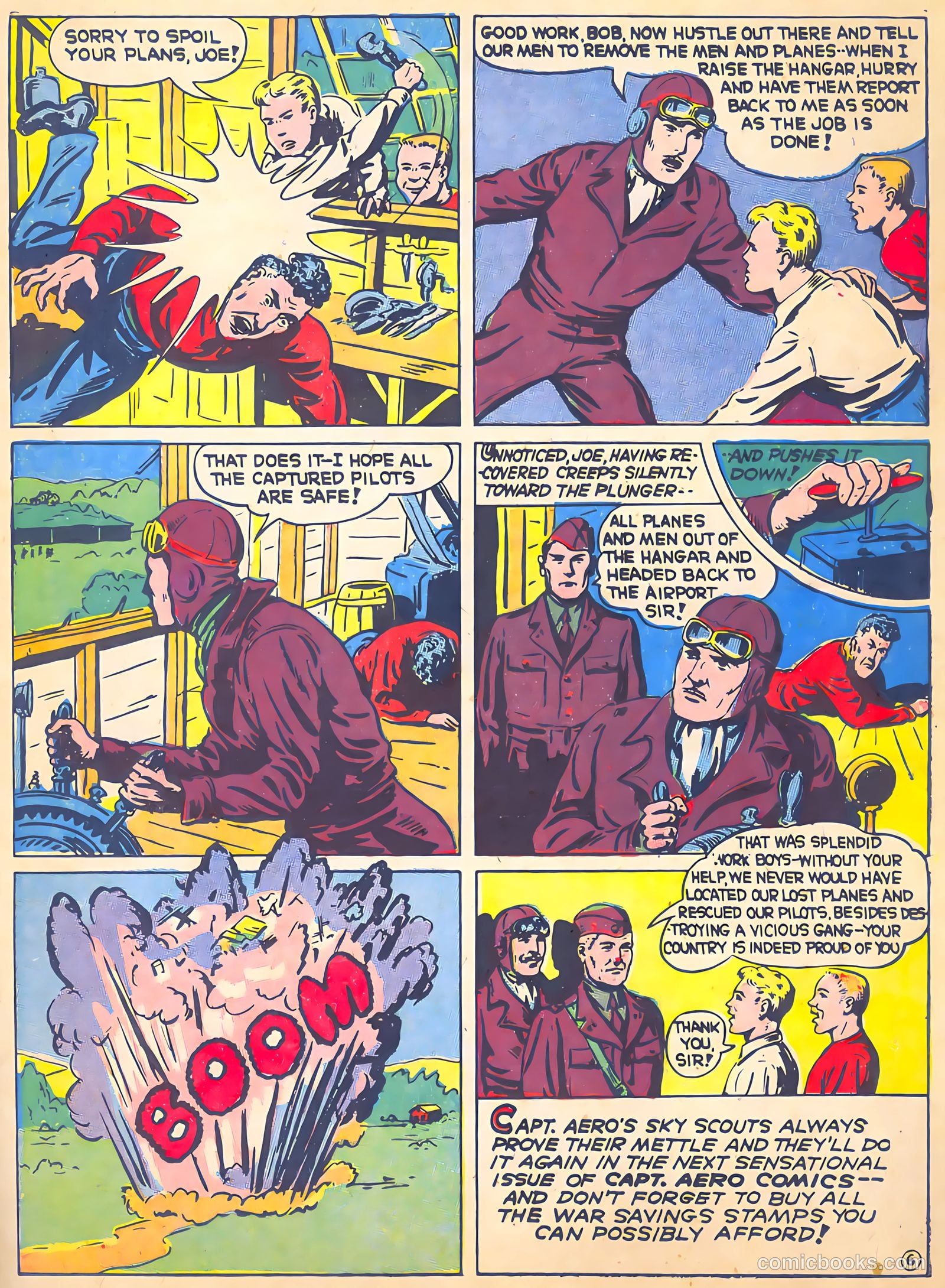 Veri Best Sure Fire Comics #1 (1943, Holyoke) — page 48 of 66