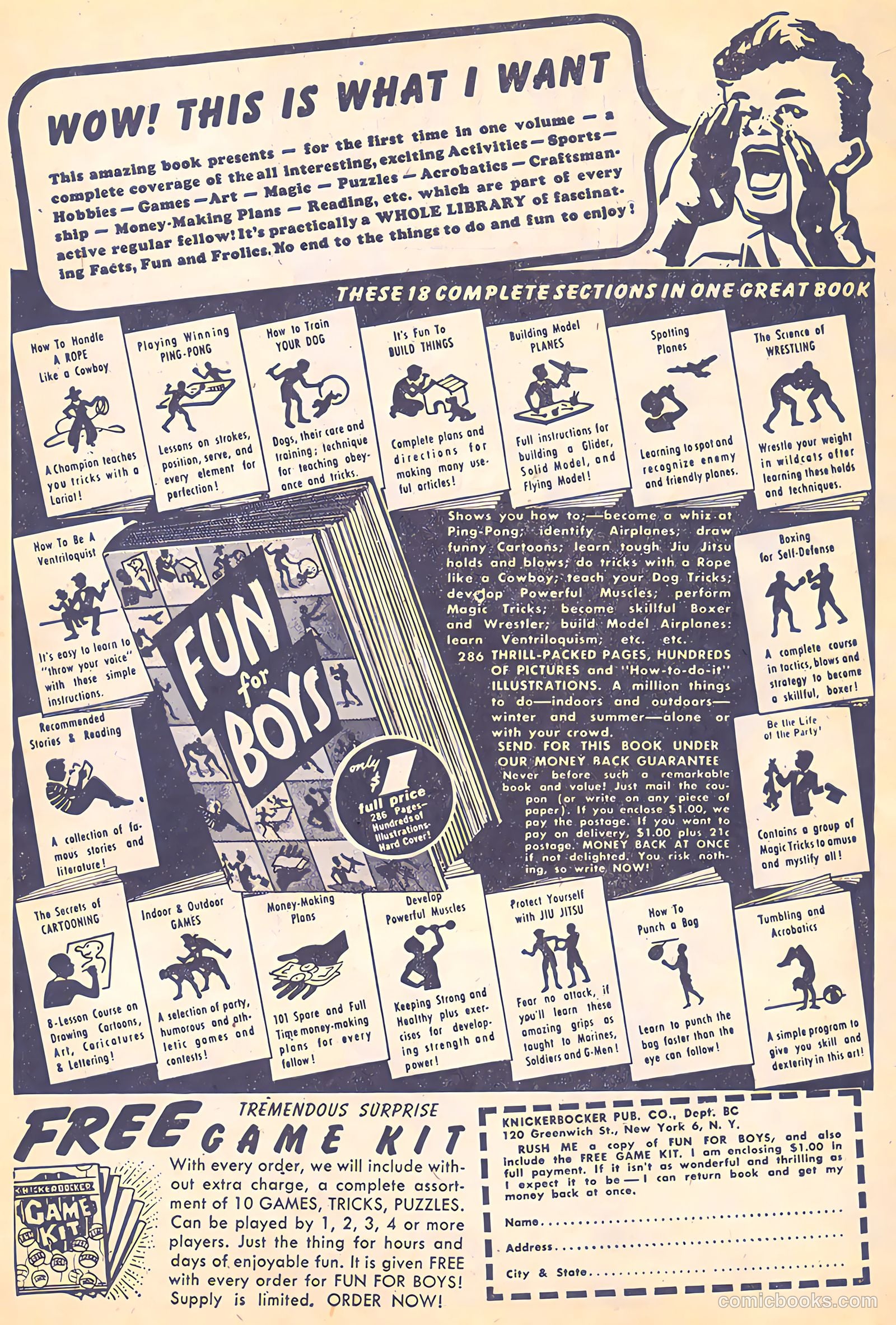 Veri Best Sure Fire Comics #1 (1943, Holyoke) — page 50 of 66