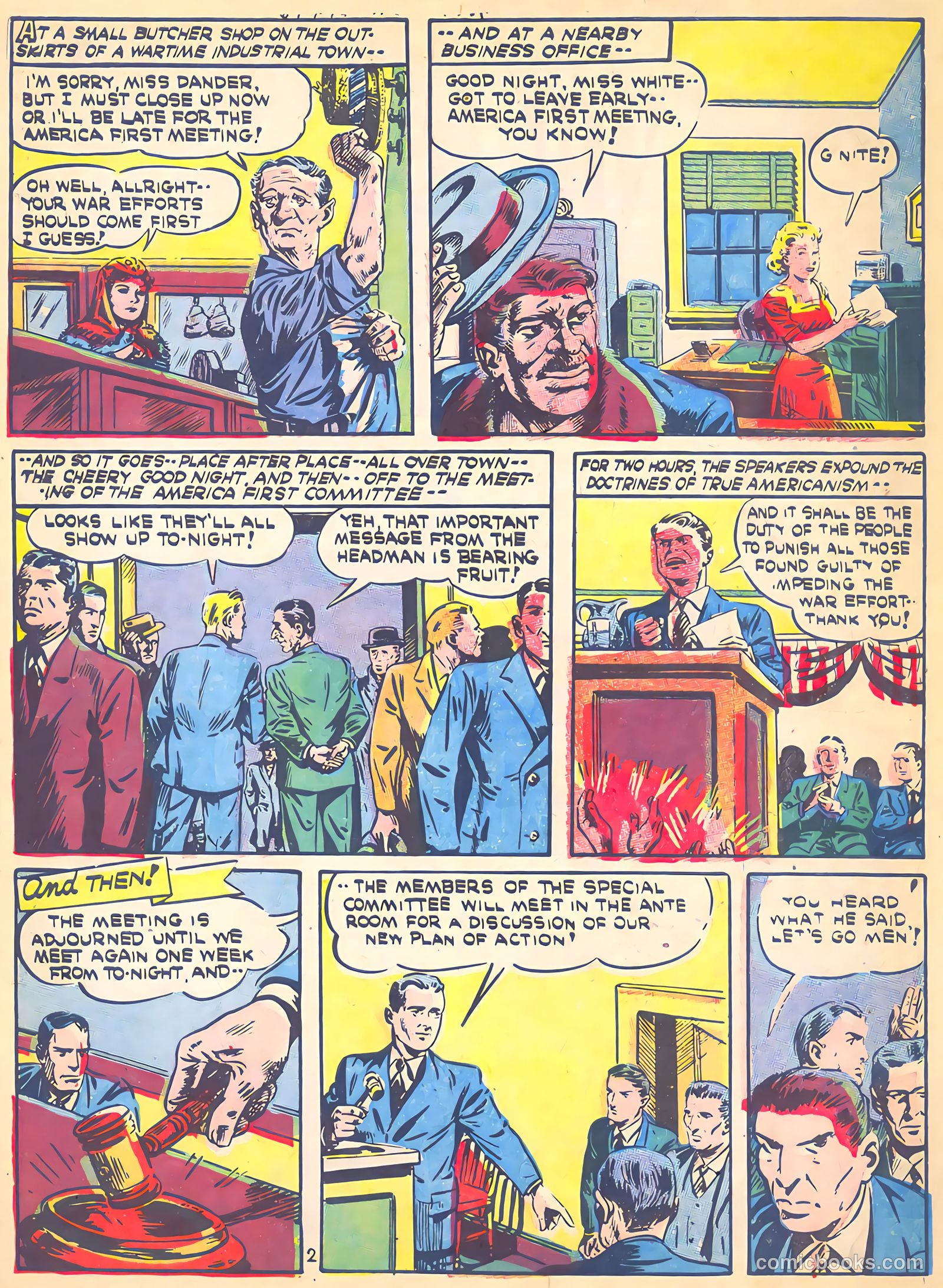 Veri Best Sure Fire Comics #1 (1943, Holyoke) — page 52 of 66