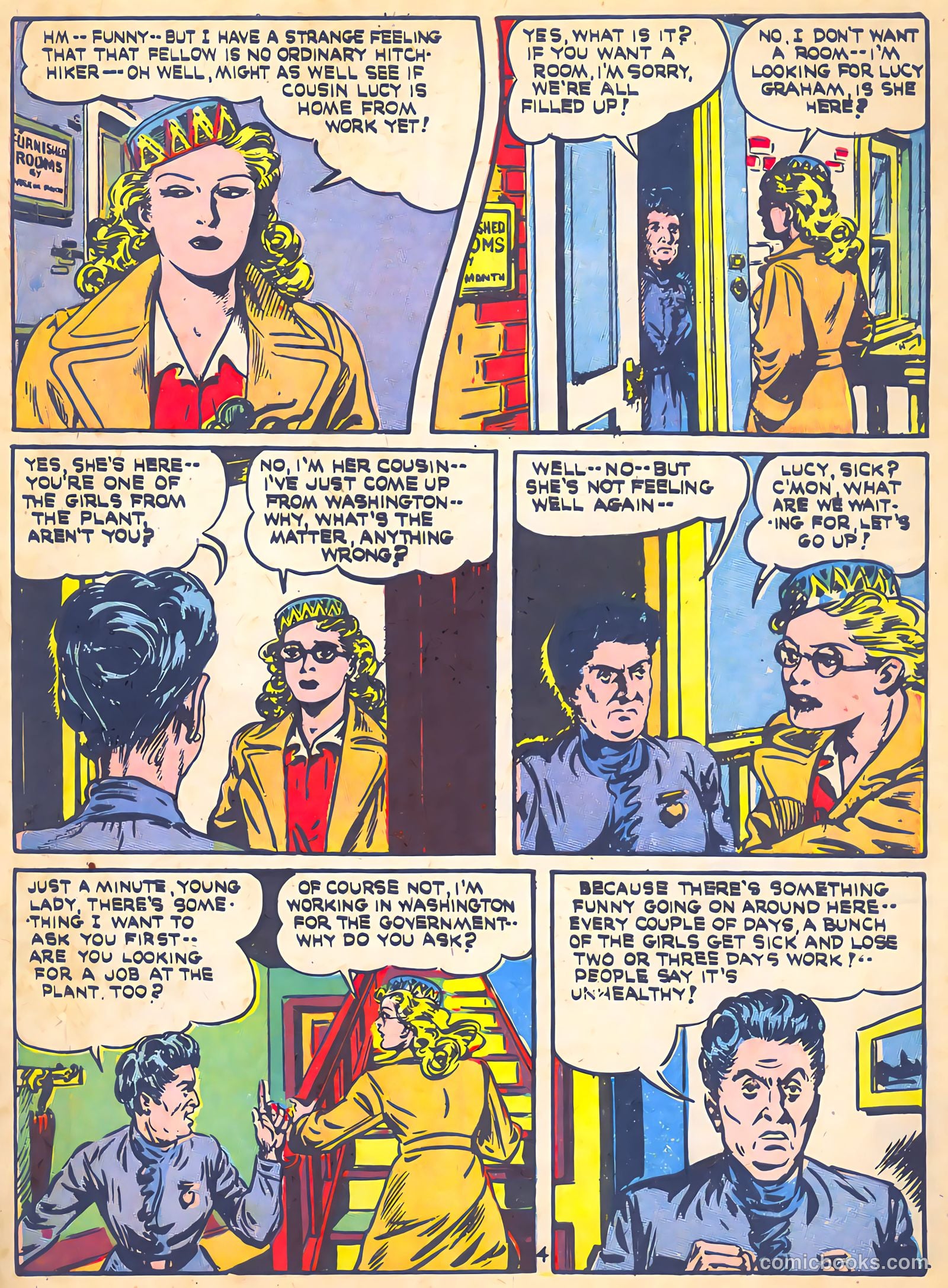 Veri Best Sure Fire Comics #1 (1943, Holyoke) — page 54 of 66