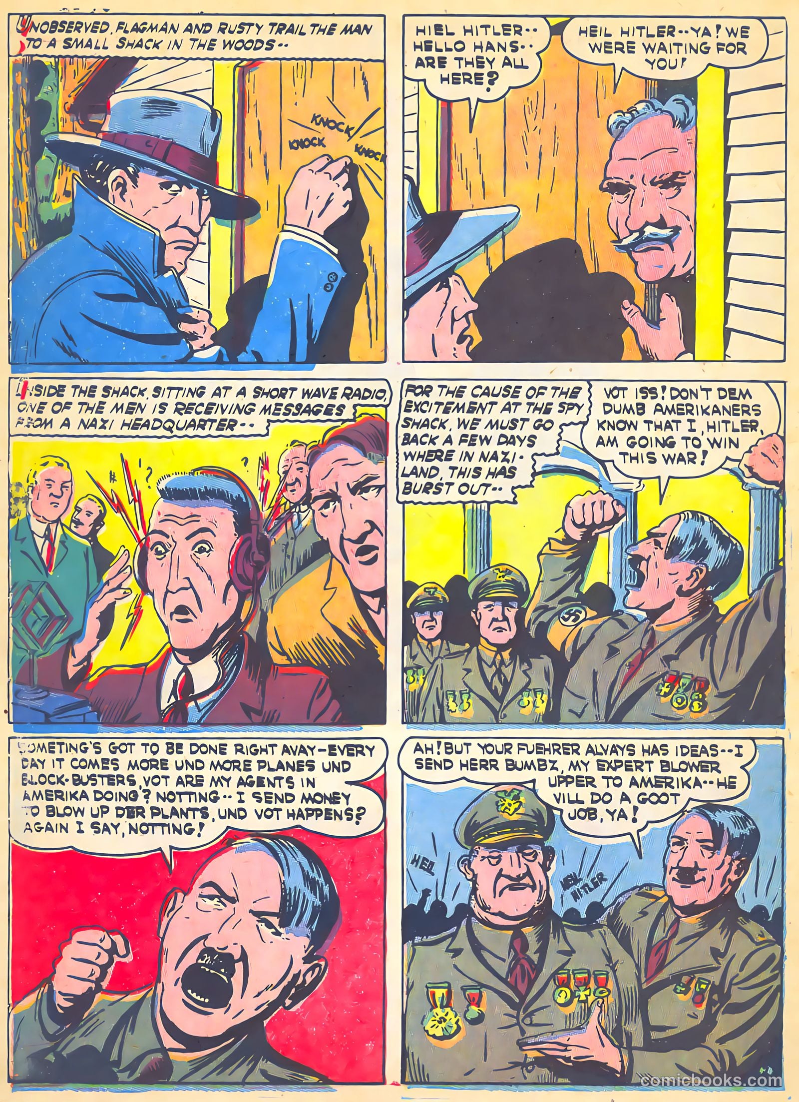 Veri Best Sure Fire Comics #1 (1943, Holyoke) — page 59 of 66