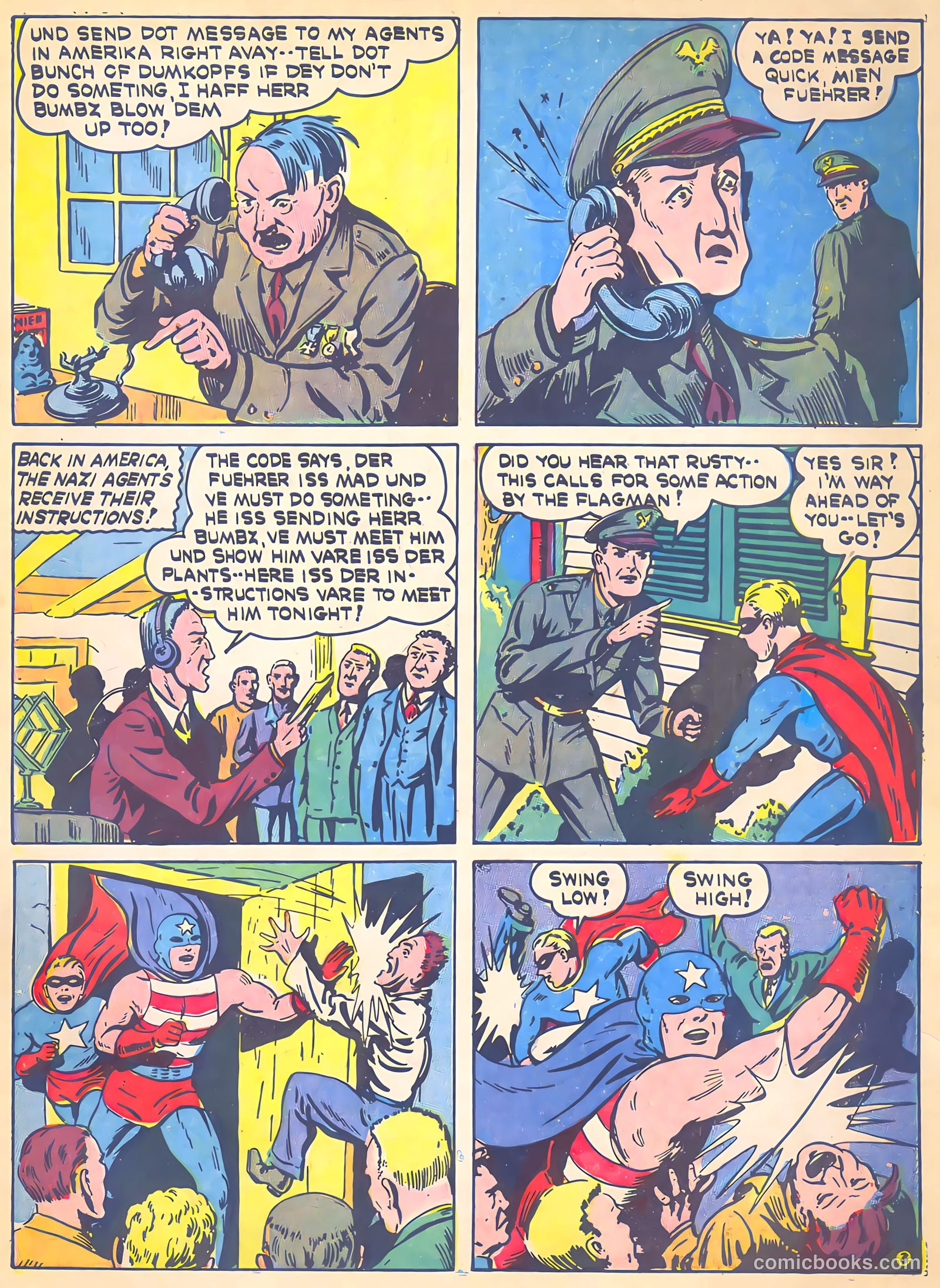 Veri Best Sure Fire Comics #1 (1943, Holyoke) — page 60 of 66