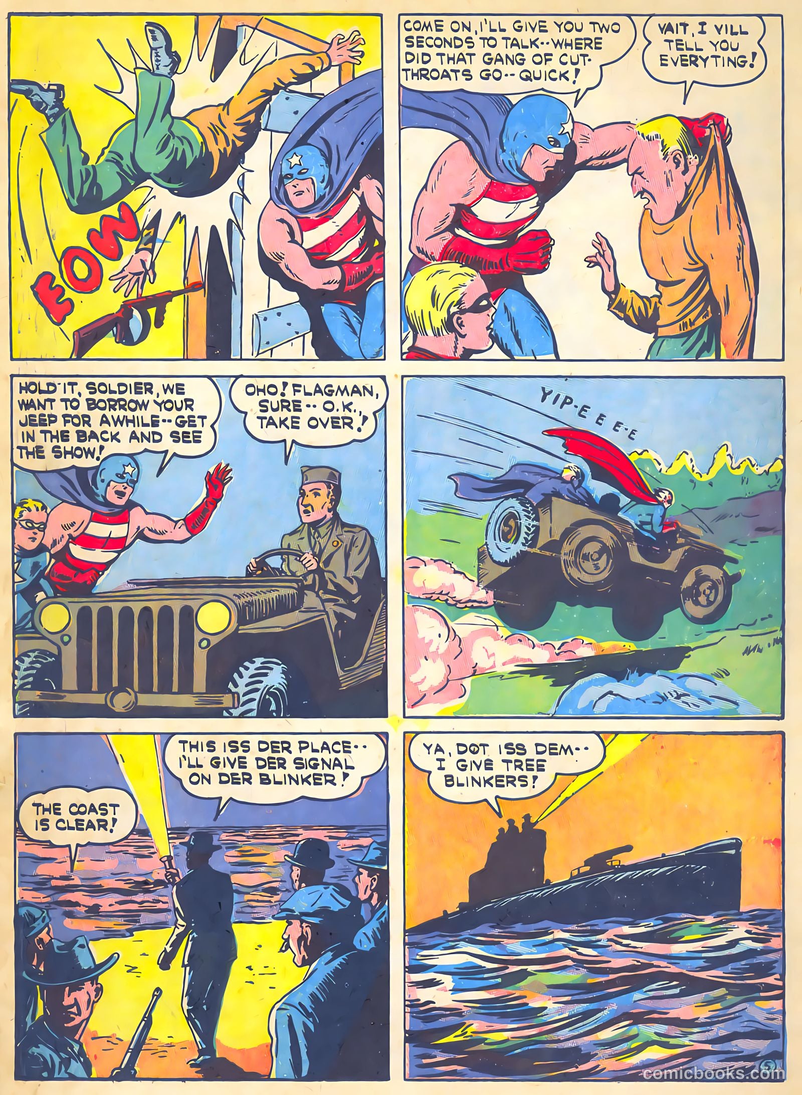 Veri Best Sure Fire Comics #1 (1943, Holyoke) — page 62 of 66