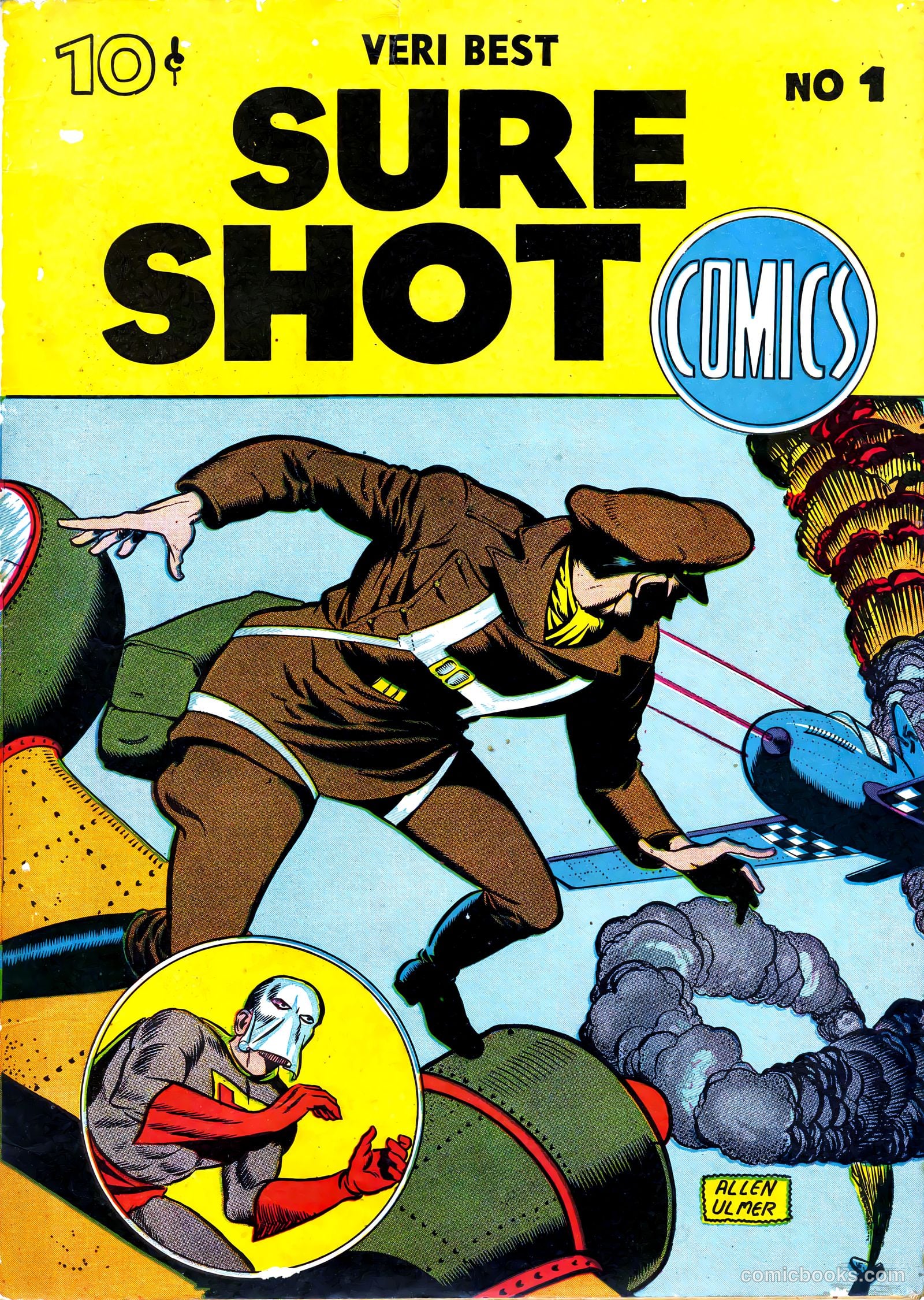 Veri Best Sure Fire Comics #1 (1943, Holyoke) — page 66 of 66