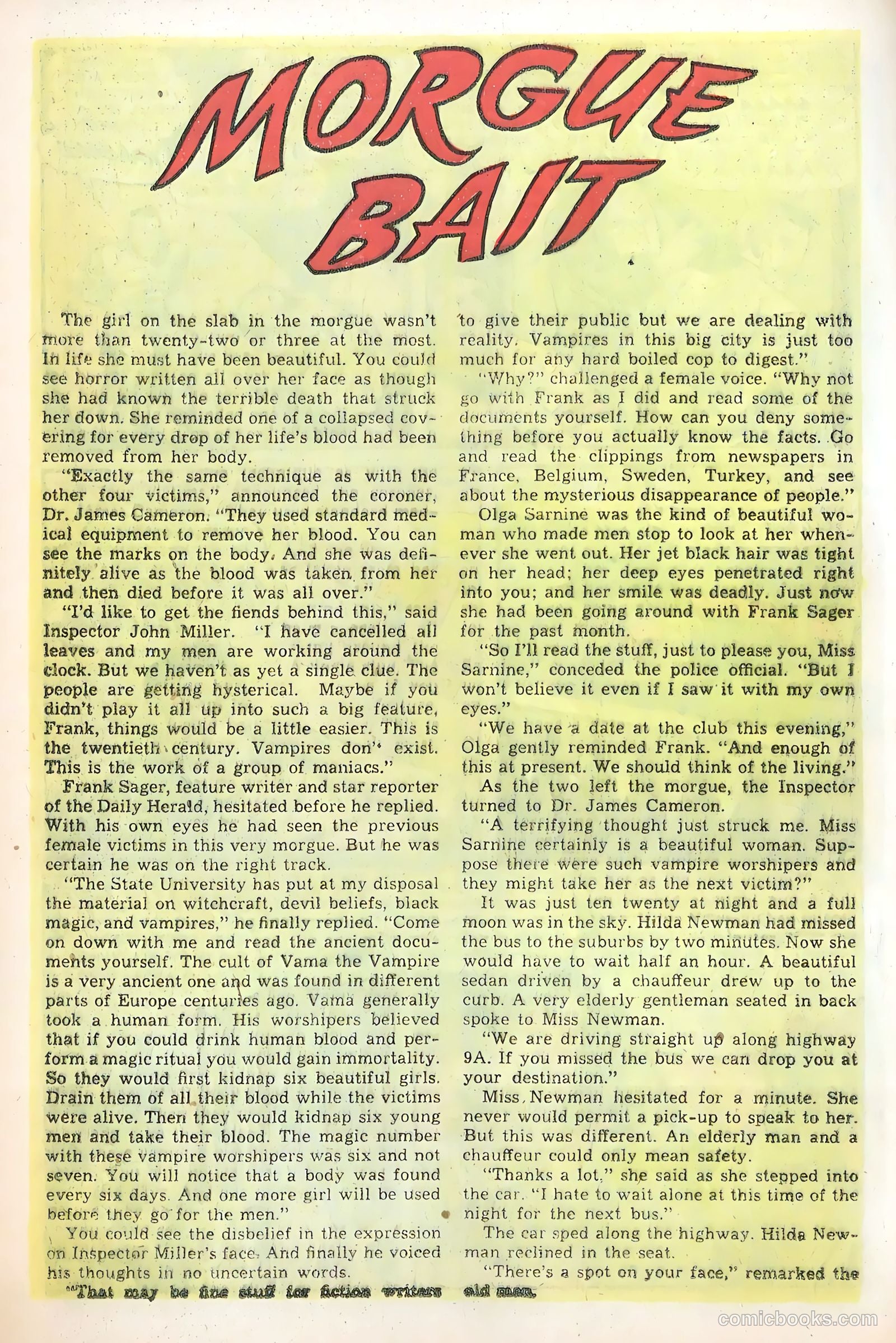Voodoo #14 (1954, Farrell) — page 16 of 36