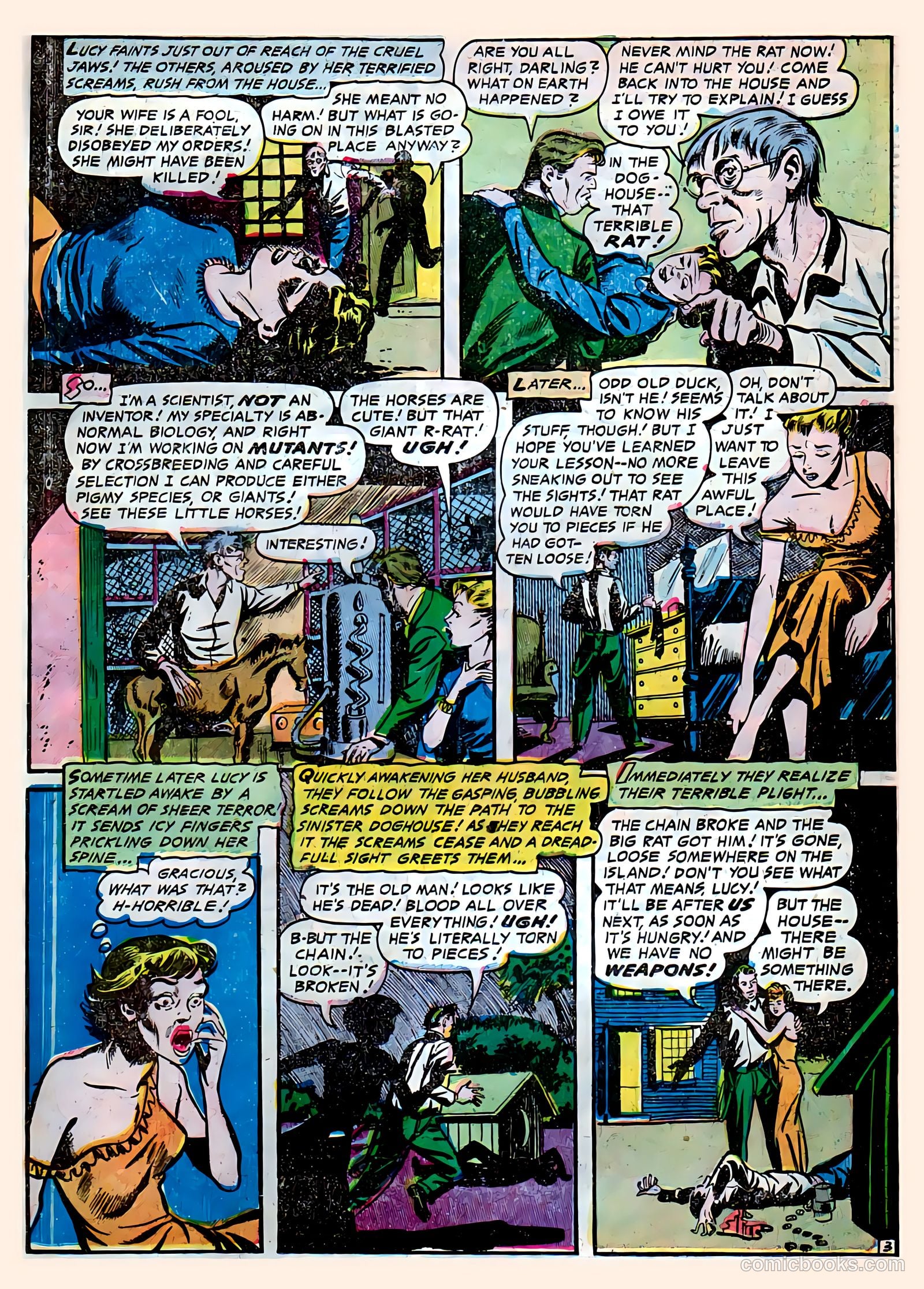 Voodoo #15 (1954, Farrell) — page 10 of 23