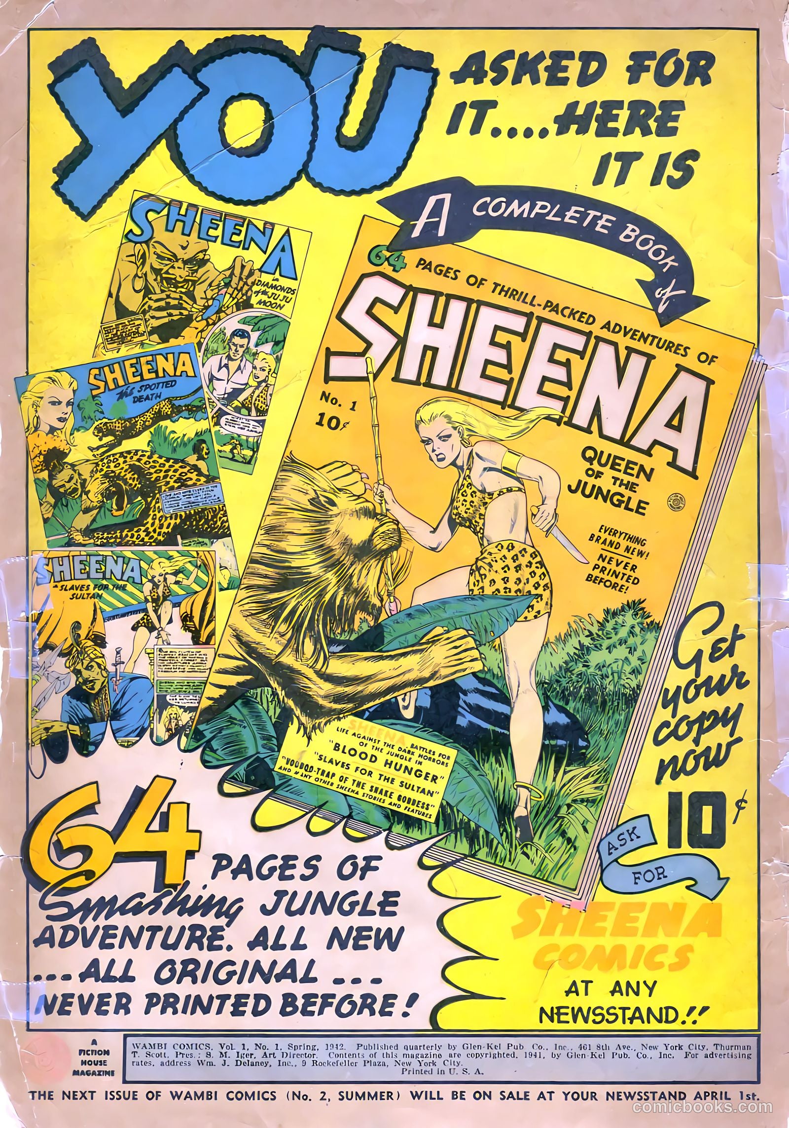 Wambi, Jungle Boy #1 (1942) — page 3 of 69