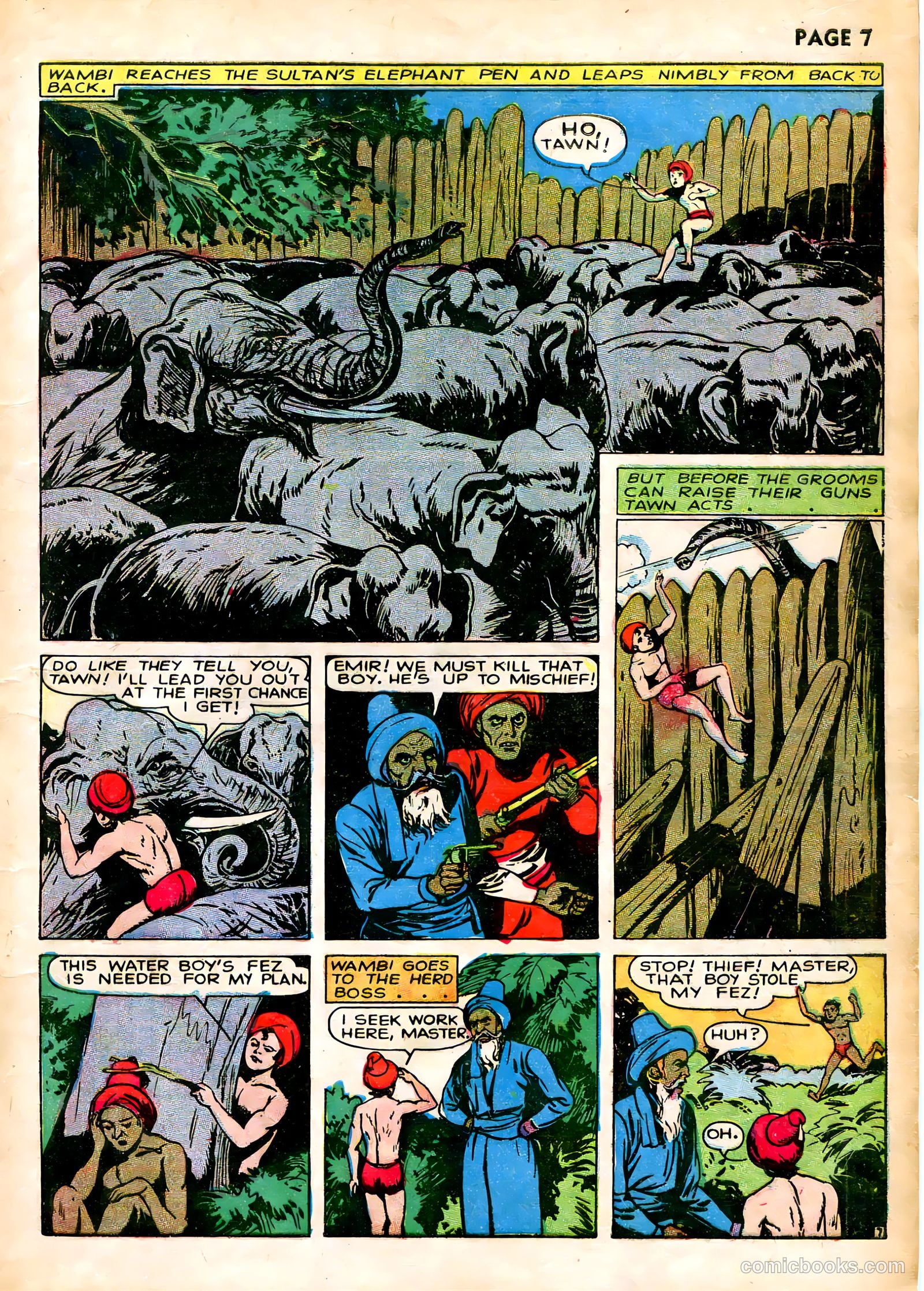 Wambi, Jungle Boy #1 (1942) — page 10 of 69