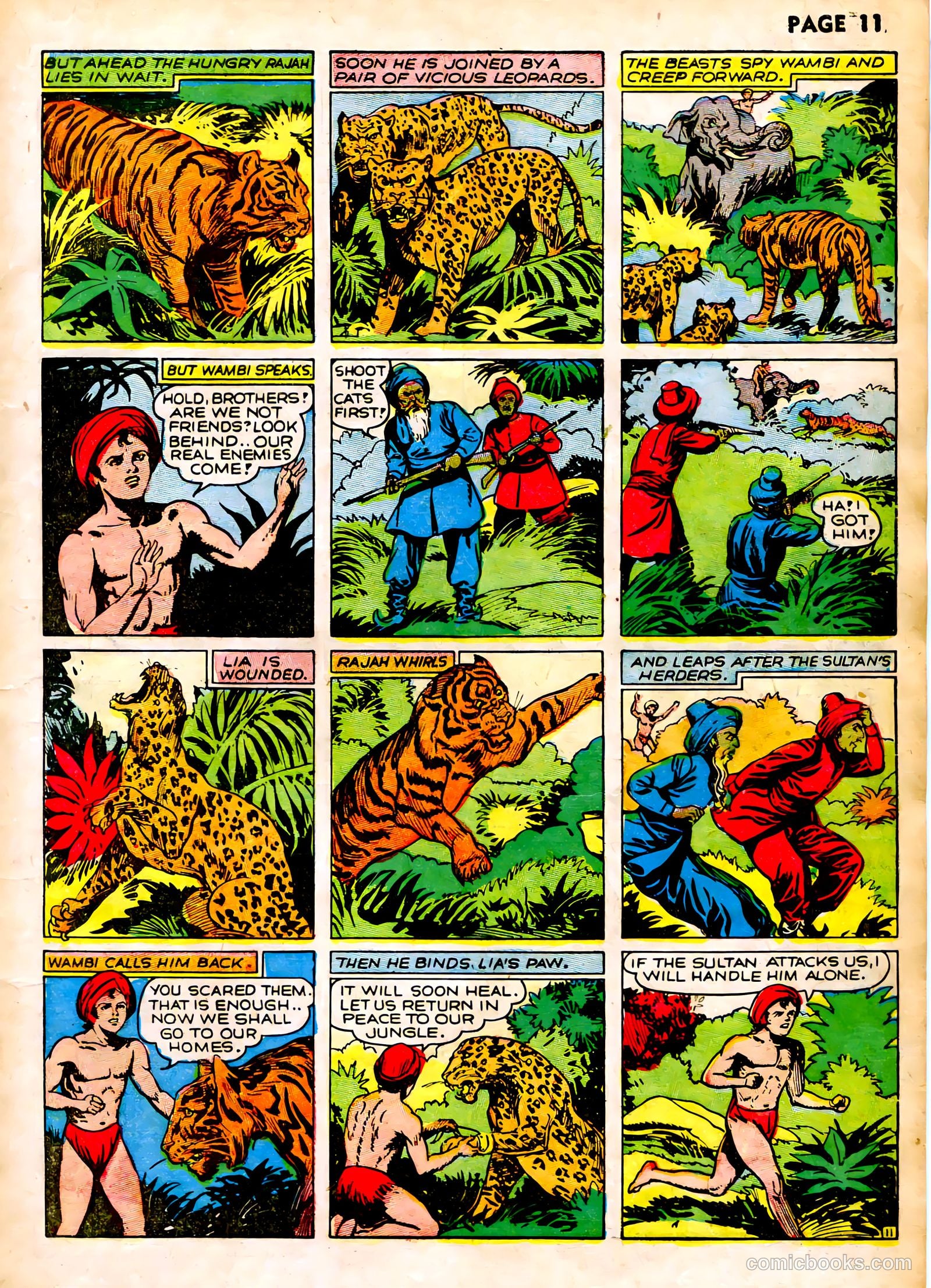 Wambi, Jungle Boy #1 (1942) — page 14 of 69