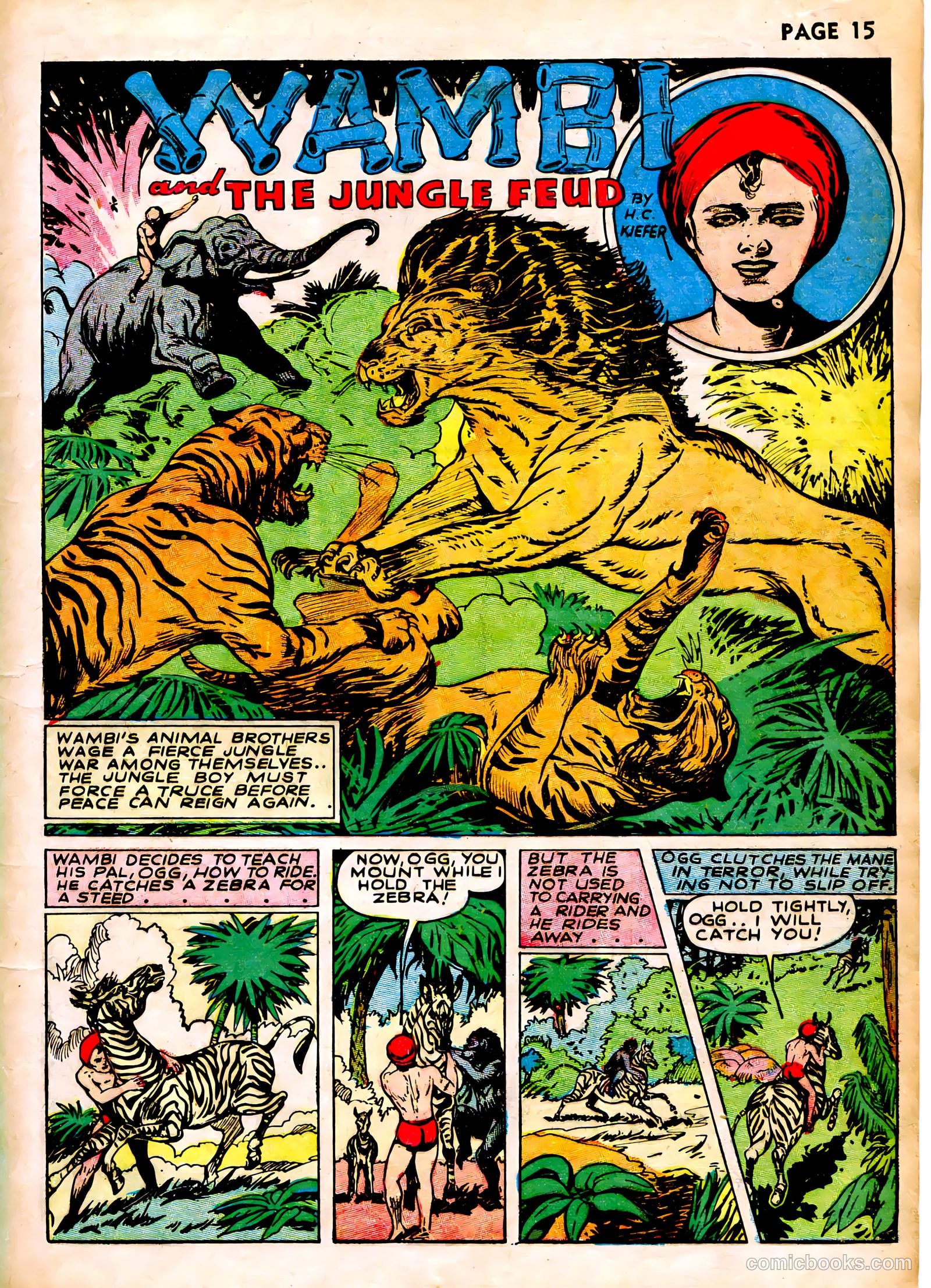 Wambi, Jungle Boy #1 (1942) — page 18 of 69