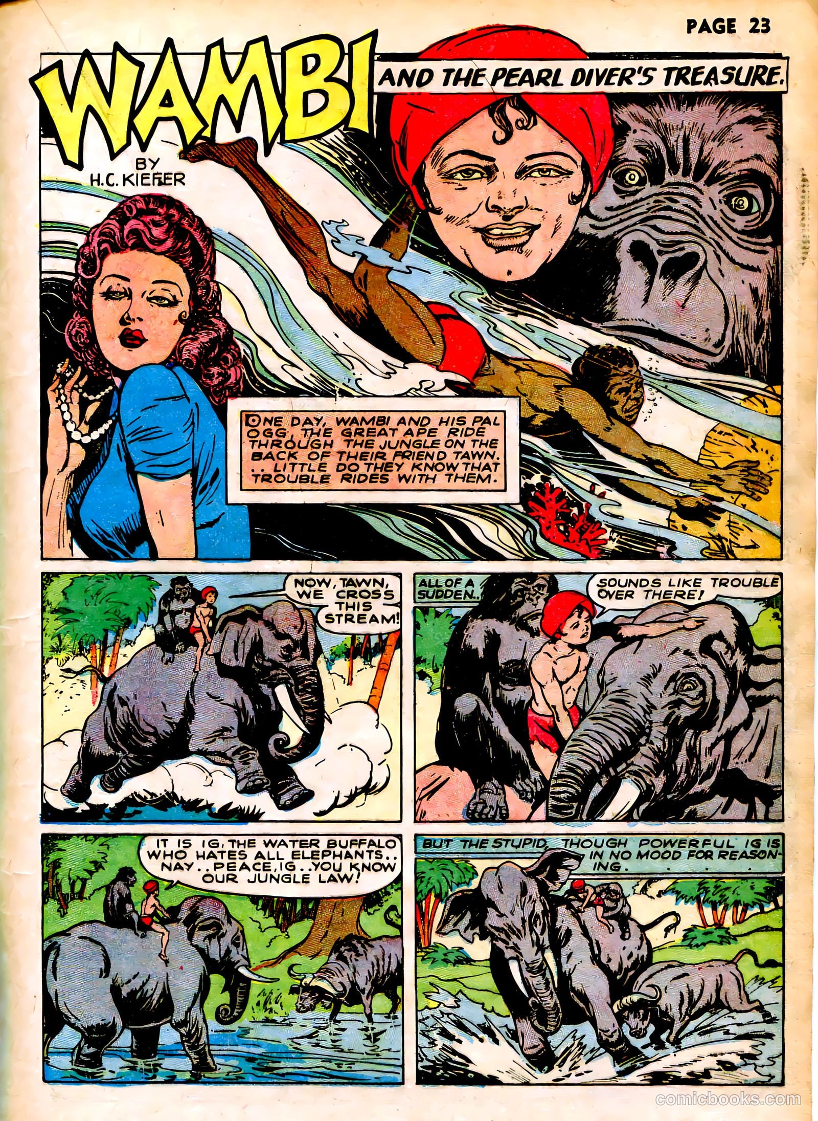 Wambi, Jungle Boy #1 (1942) — page 26 of 69