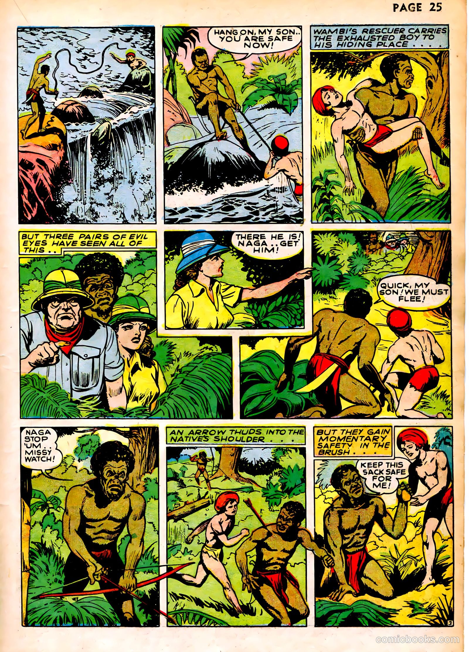 Wambi, Jungle Boy #1 (1942) — page 28 of 69