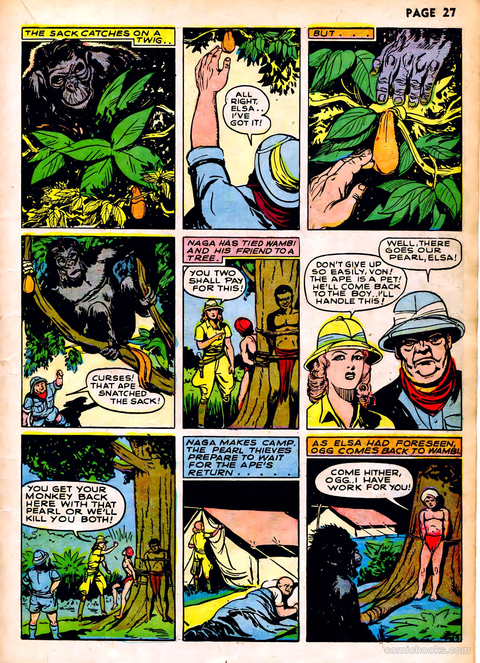 Wambi, Jungle Boy #1 (1942) — page 30 of 69
