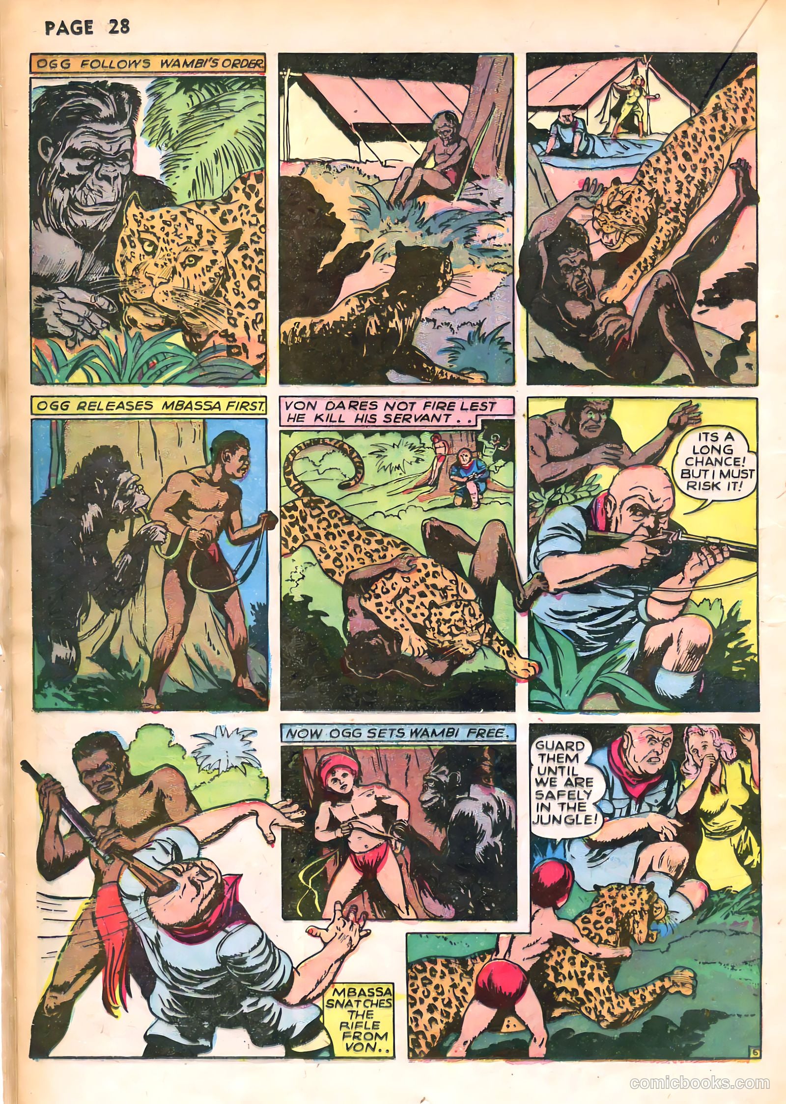 Wambi, Jungle Boy #1 (1942) — page 31 of 69