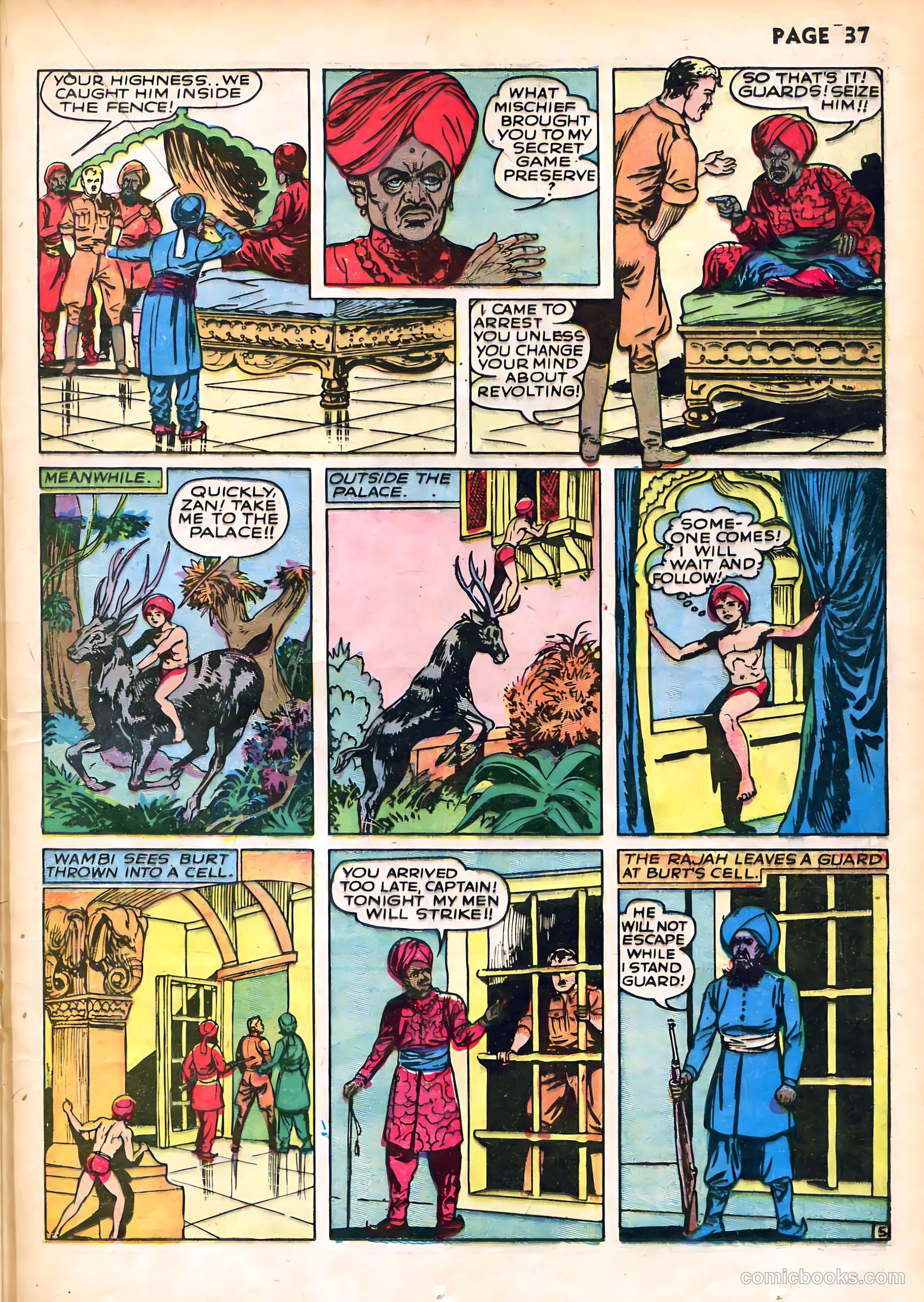 Wambi, Jungle Boy #1 (1942) — page 40 of 69