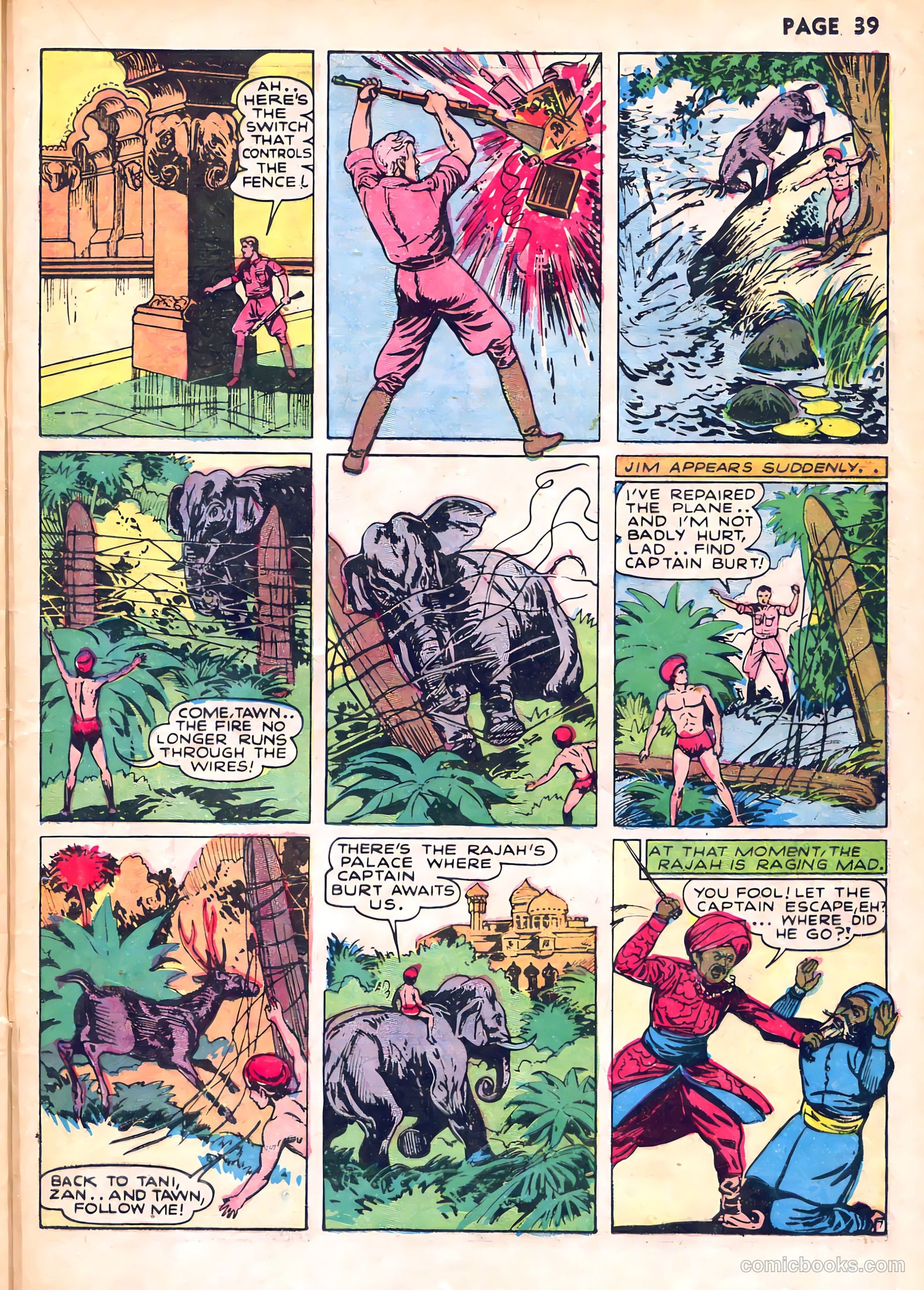 Wambi, Jungle Boy #1 (1942) — page 42 of 69