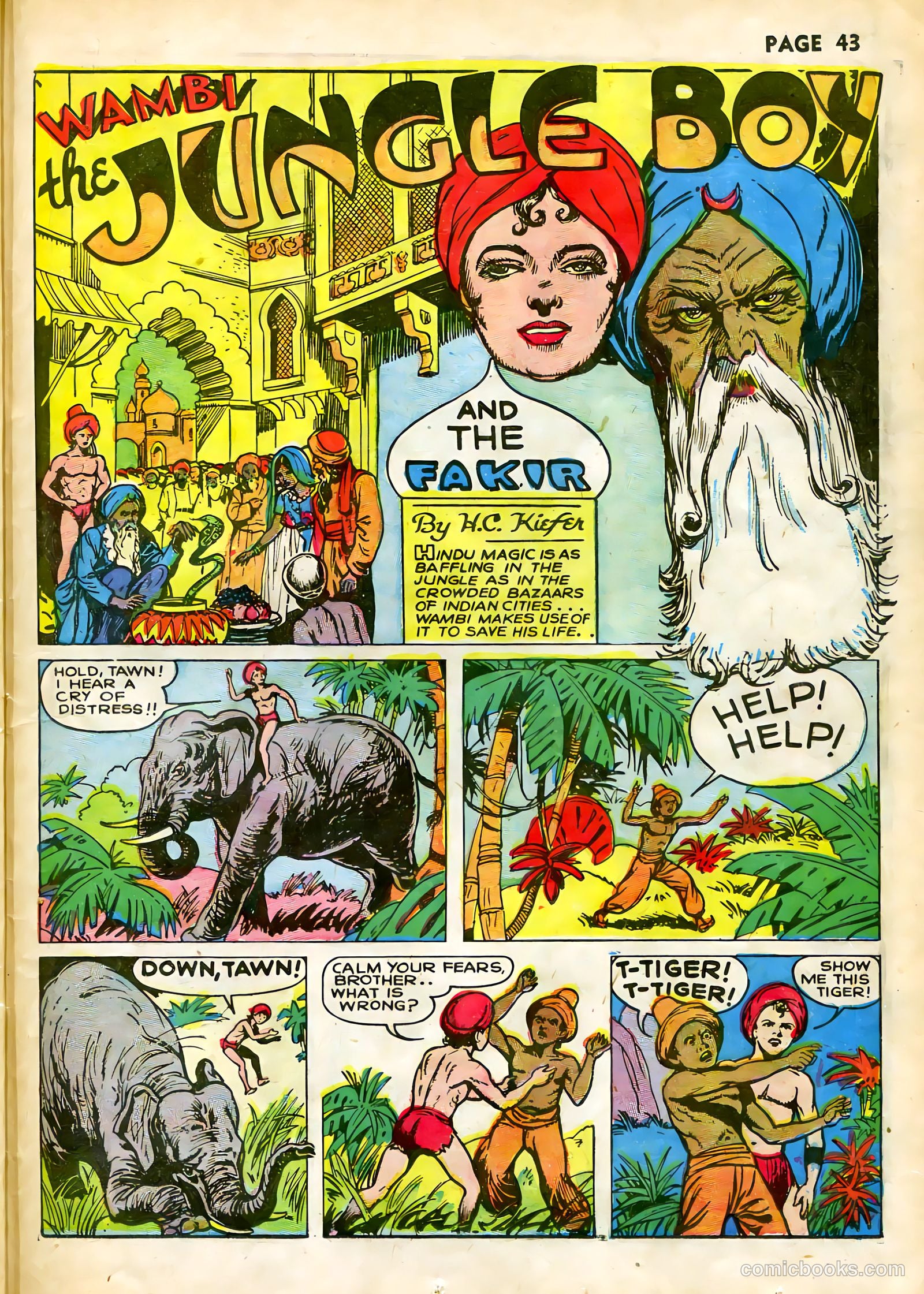 Wambi, Jungle Boy #1 (1942) — page 46 of 69