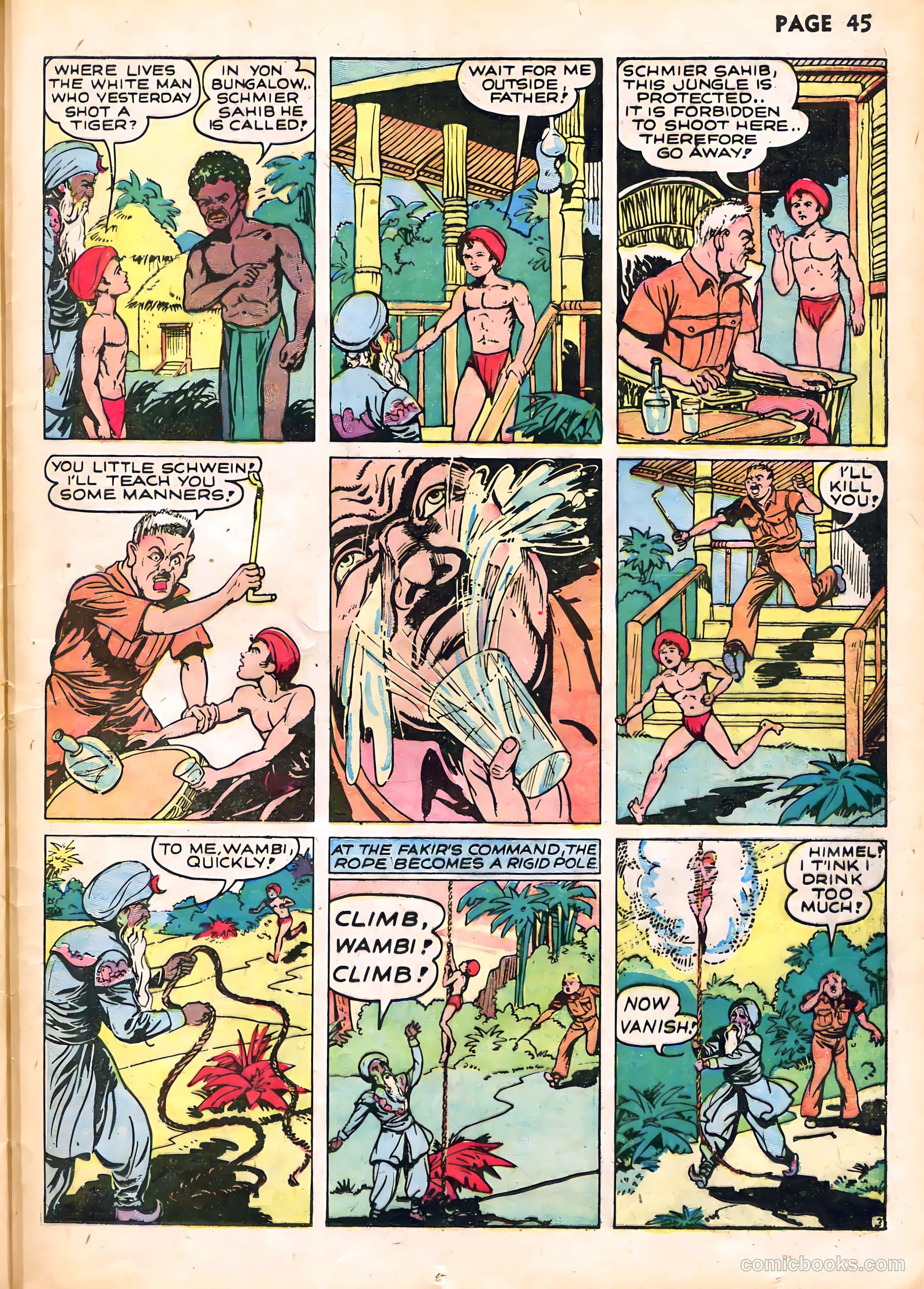 Wambi, Jungle Boy #1 (1942) — page 48 of 69