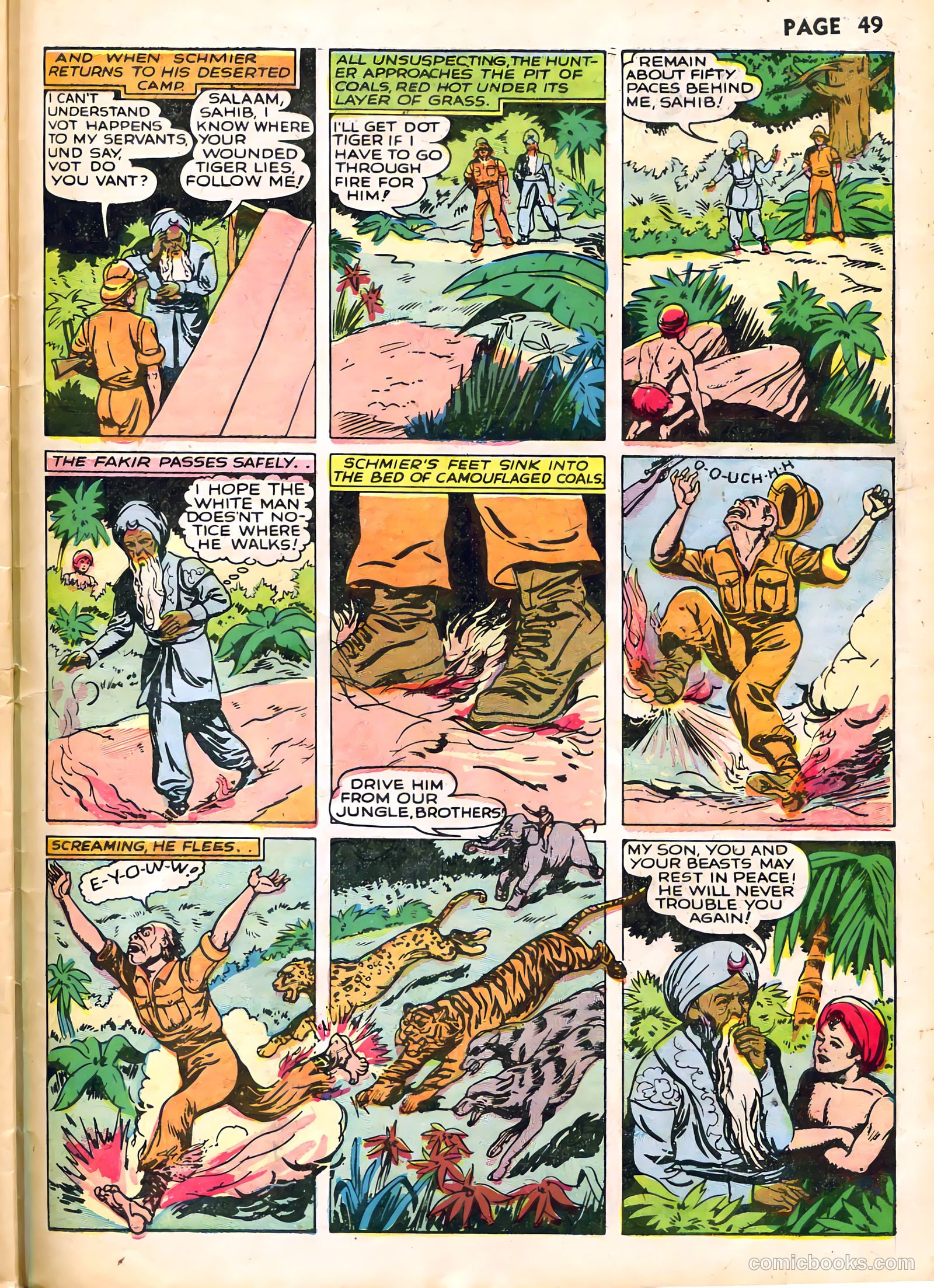 Wambi, Jungle Boy #1 (1942) — page 52 of 69