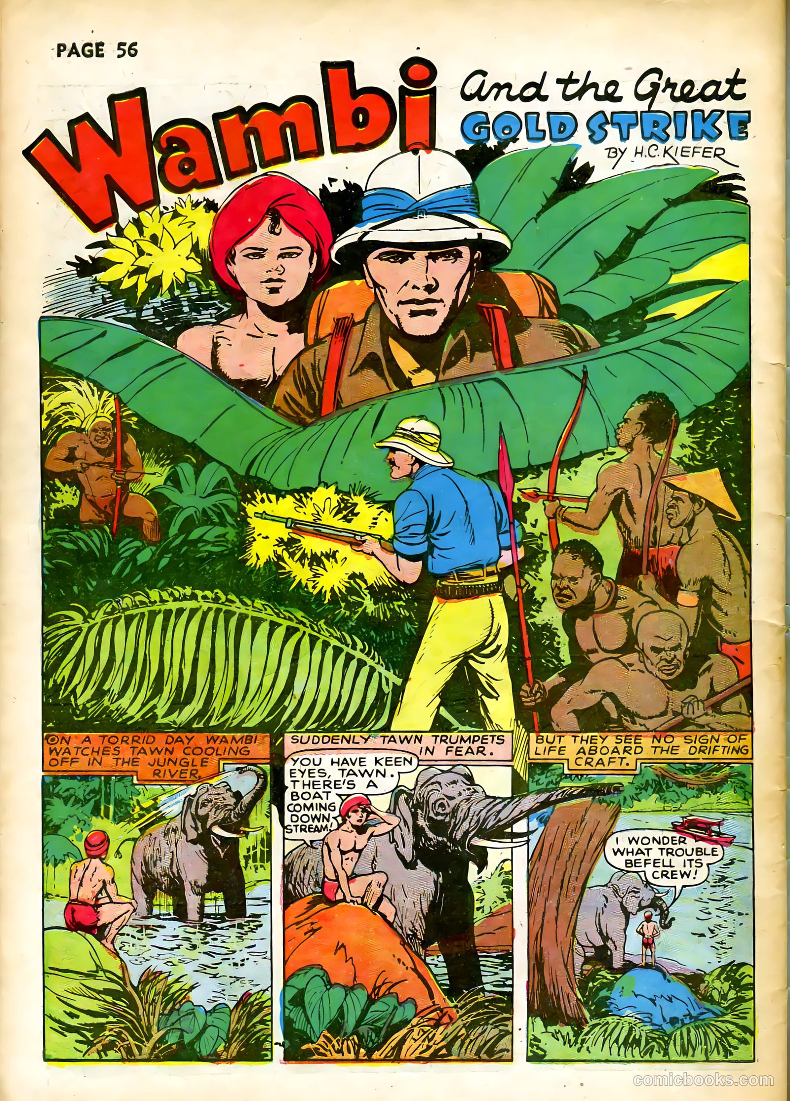 Wambi, Jungle Boy #1 (1942) — page 59 of 69
