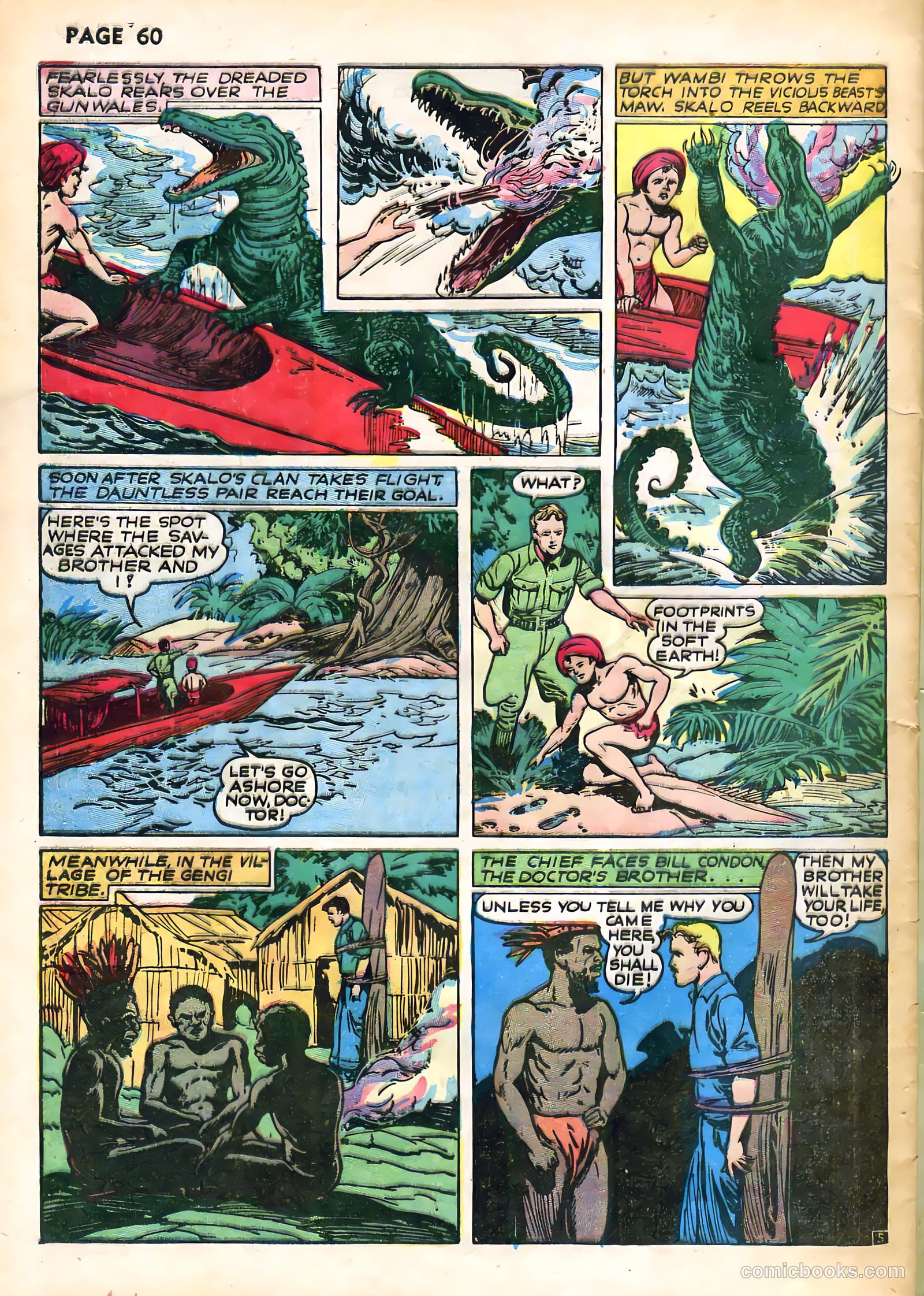 Wambi, Jungle Boy #1 (1942) — page 63 of 69