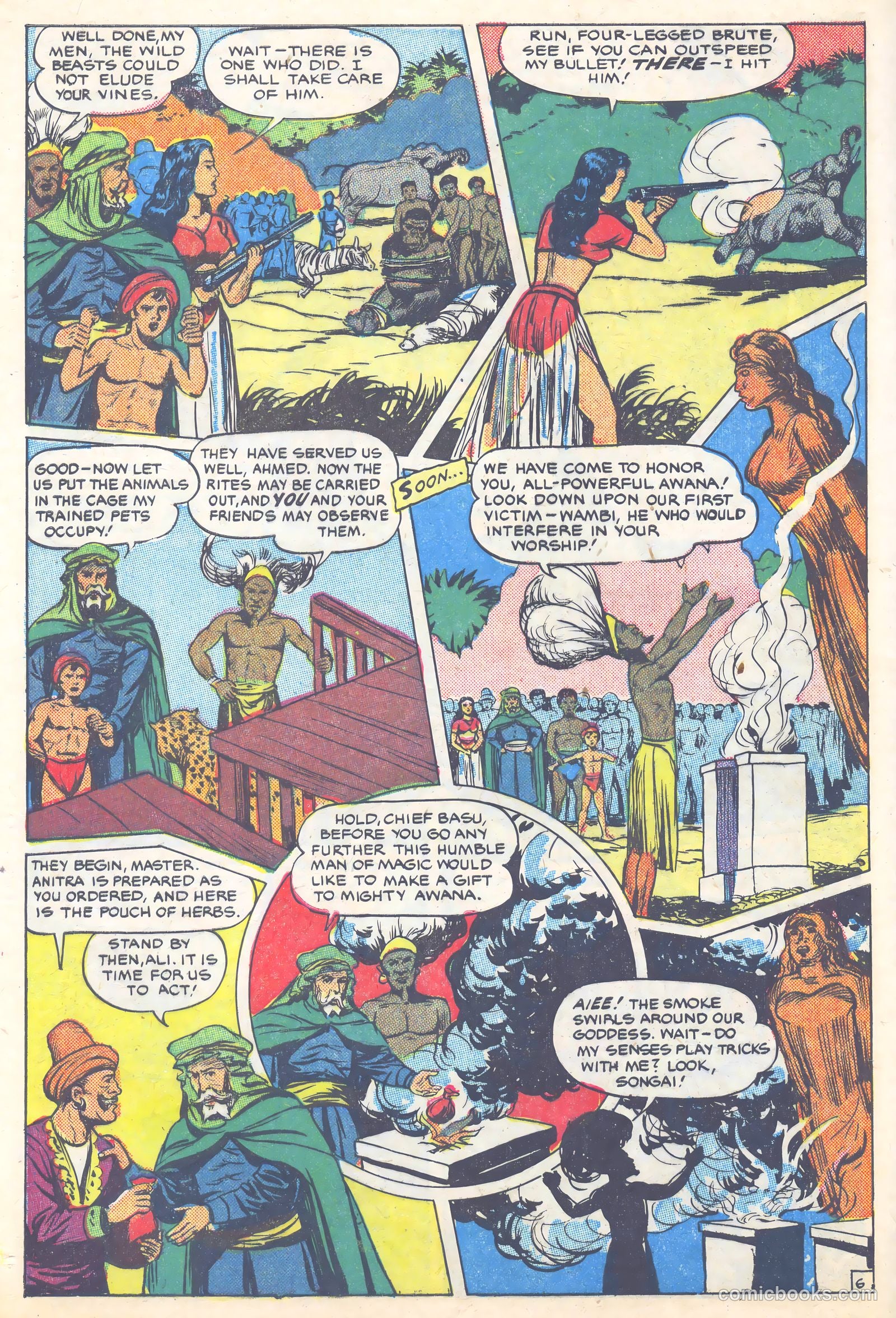 Wambi, Jungle Boy #10 — page 8 of 36
