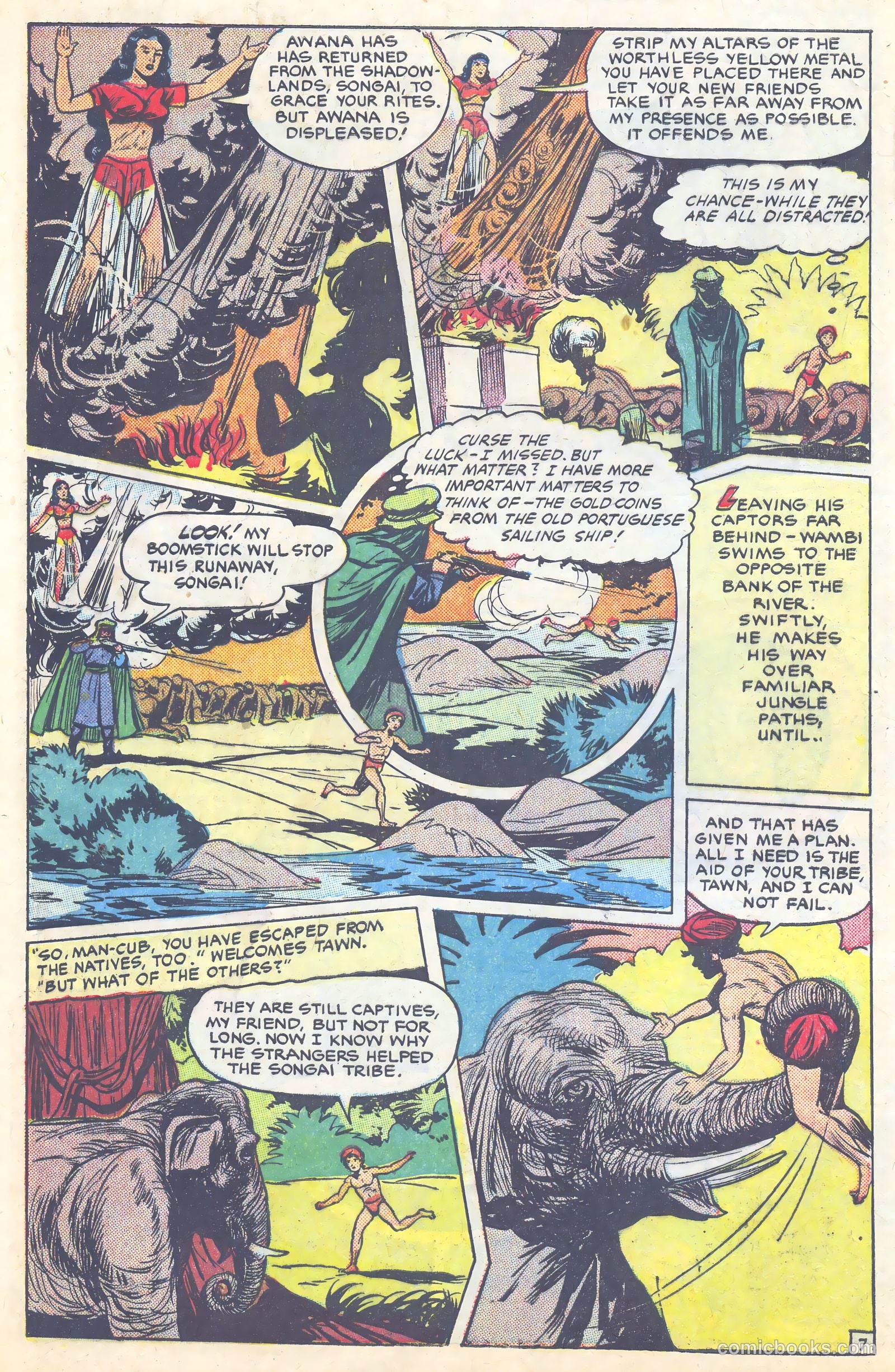 Wambi, Jungle Boy #10 — page 9 of 36
