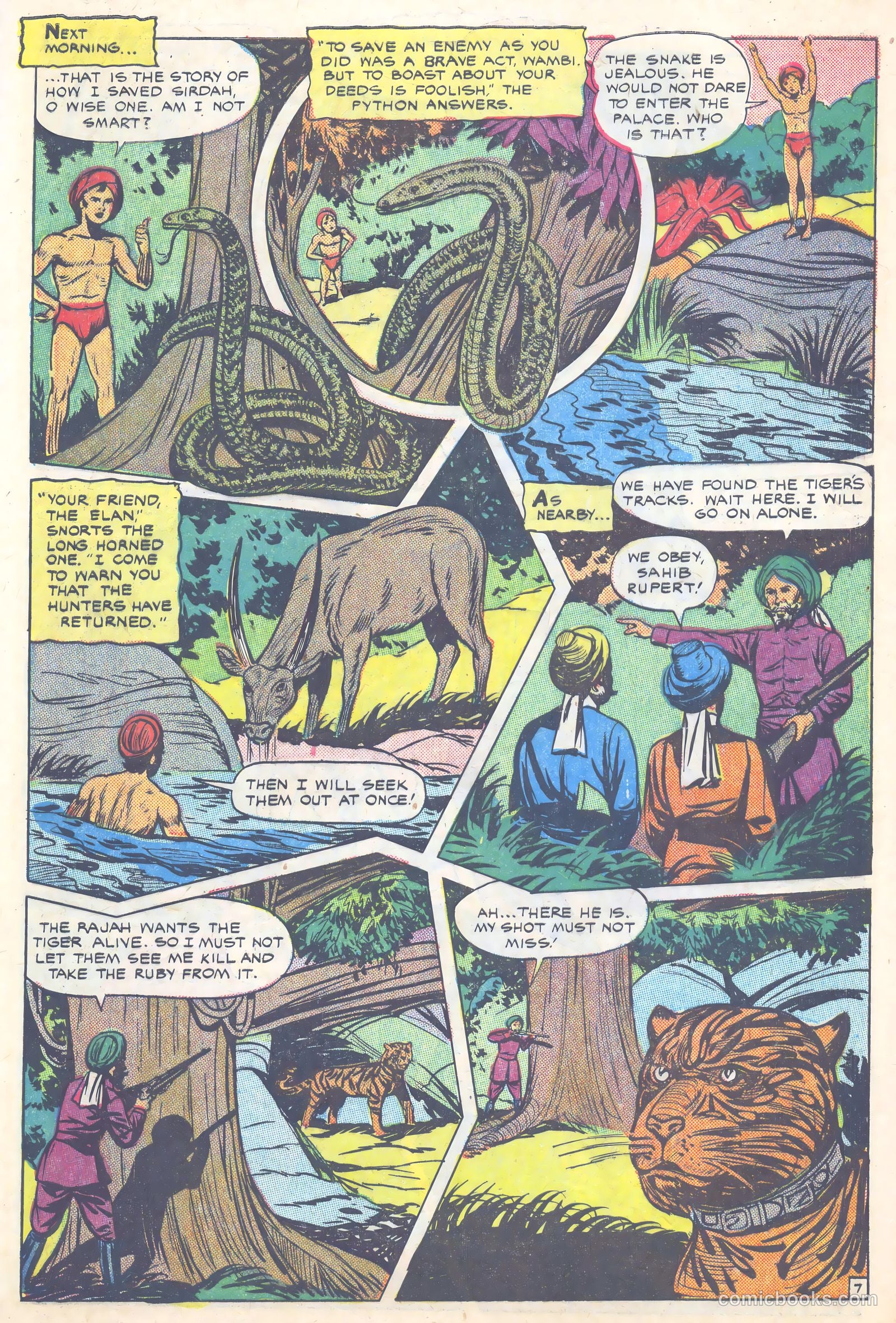 Wambi, Jungle Boy #10 — page 29 of 36