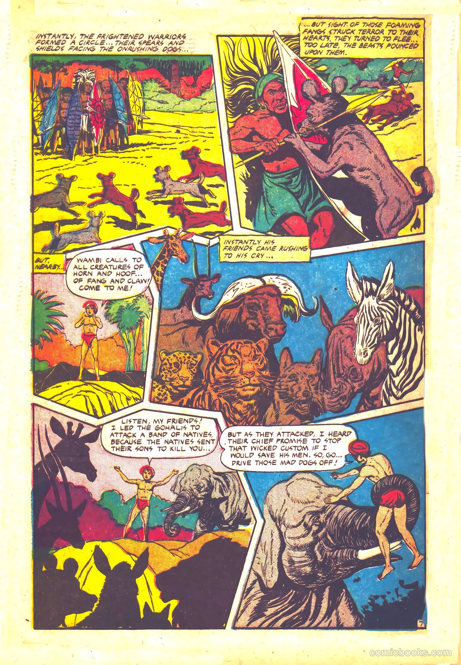 Wambi, Jungle Boy #12 — page 32 of 36
