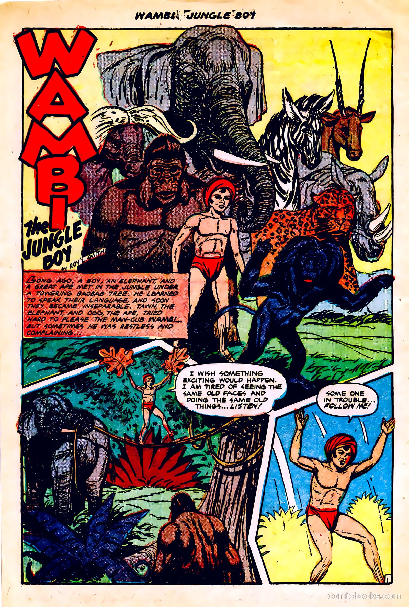 Wambi, Jungle Boy #13 — page 4 of 36